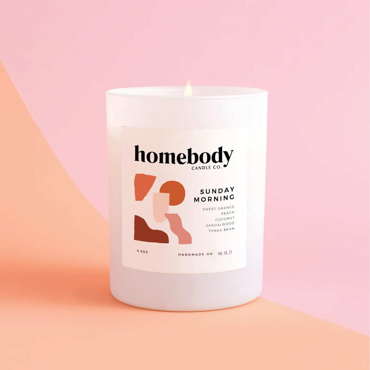 Soy Candle - Sunday Morning by Homebody Candle Co.