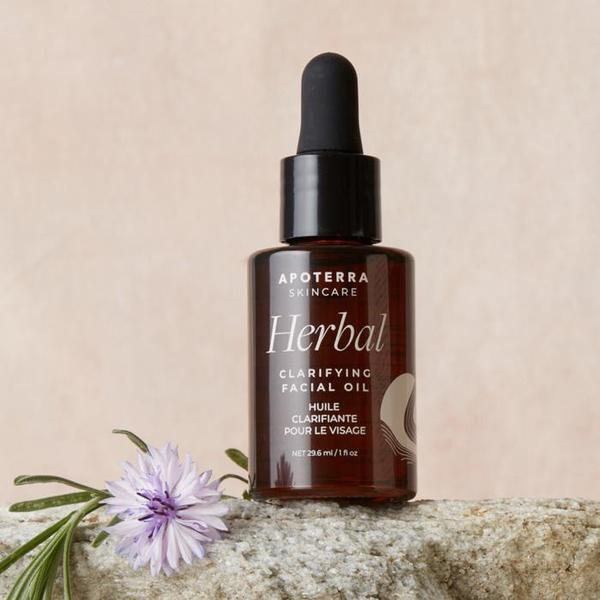 Herbal Clarifying Facial Oil, an Apoterra facial oil