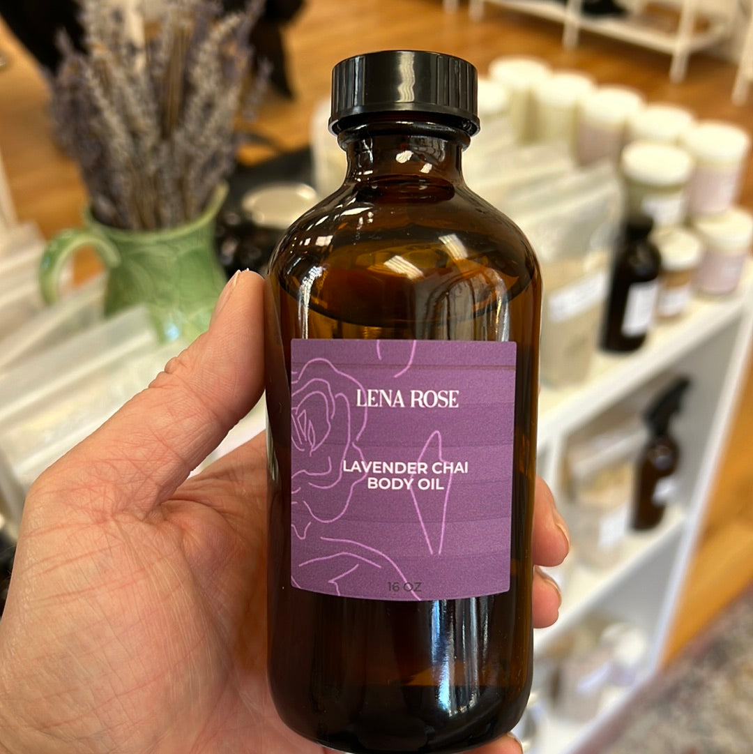 Lavender Chai Body Oil, alternate view