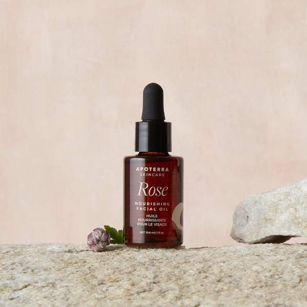 Rose Nourishing Facial Oil, an Apoterra facial oil
