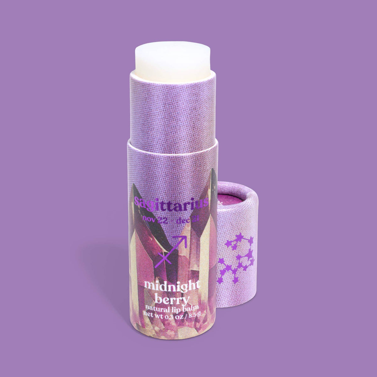 Sagittarius Lip Balm by Poppy & Pout