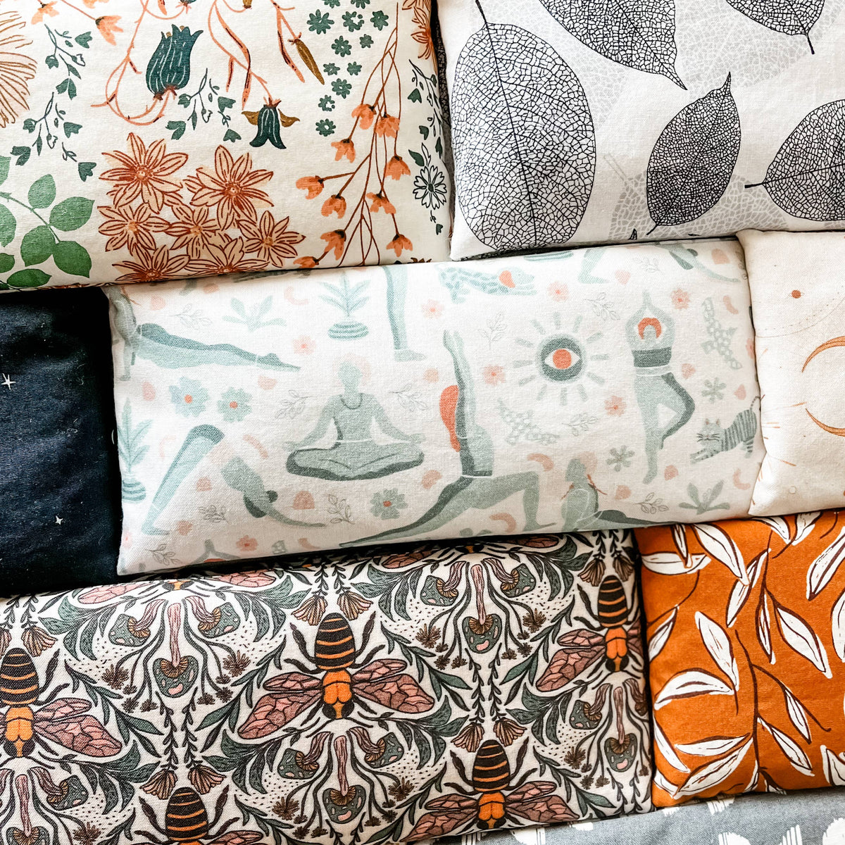 Hot & Cold Therapy Neck Wrap - Woodland Cotton by The Bohemian Box Shop