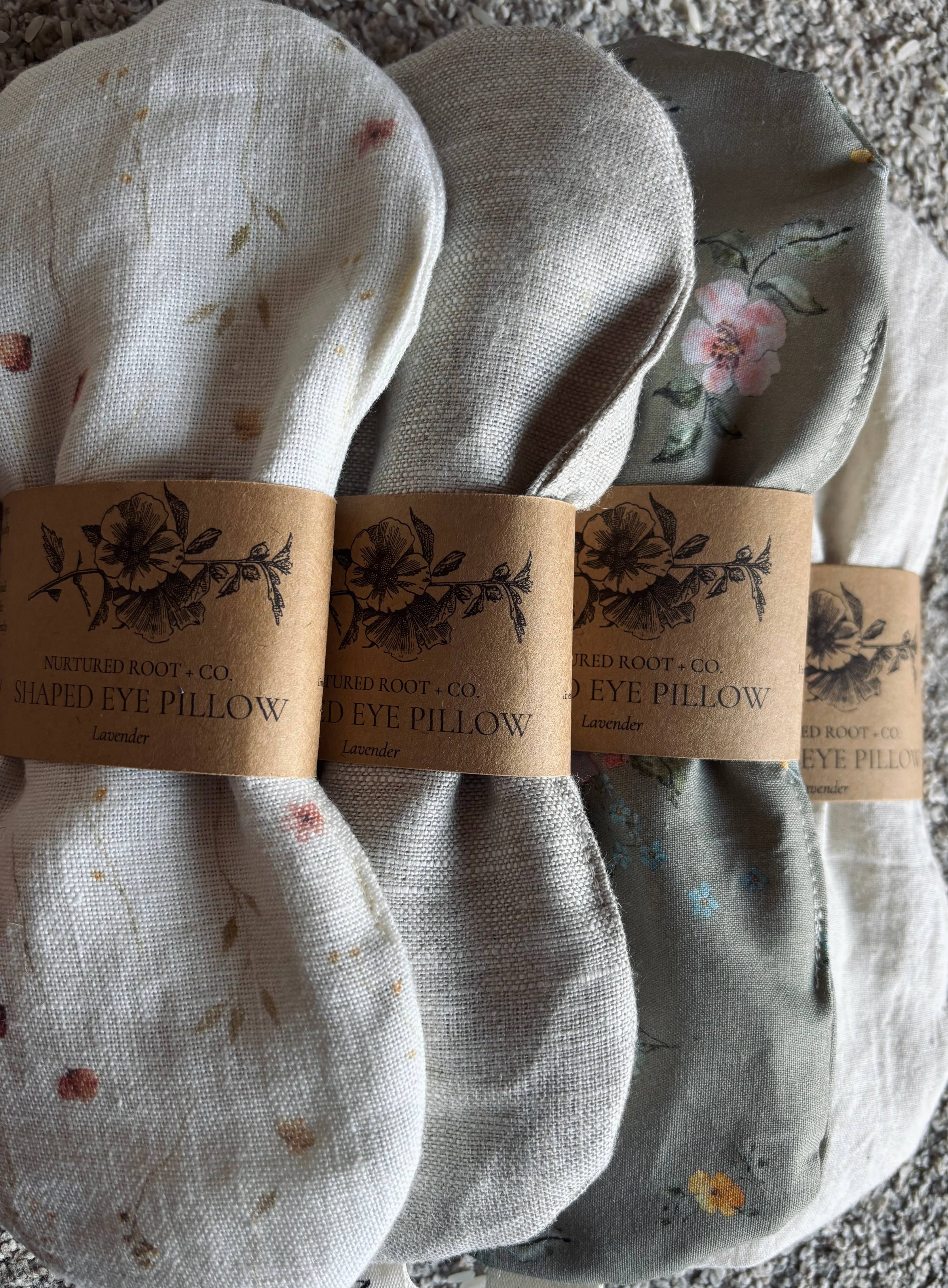 Organic Lavender and Rice Eye Pillow