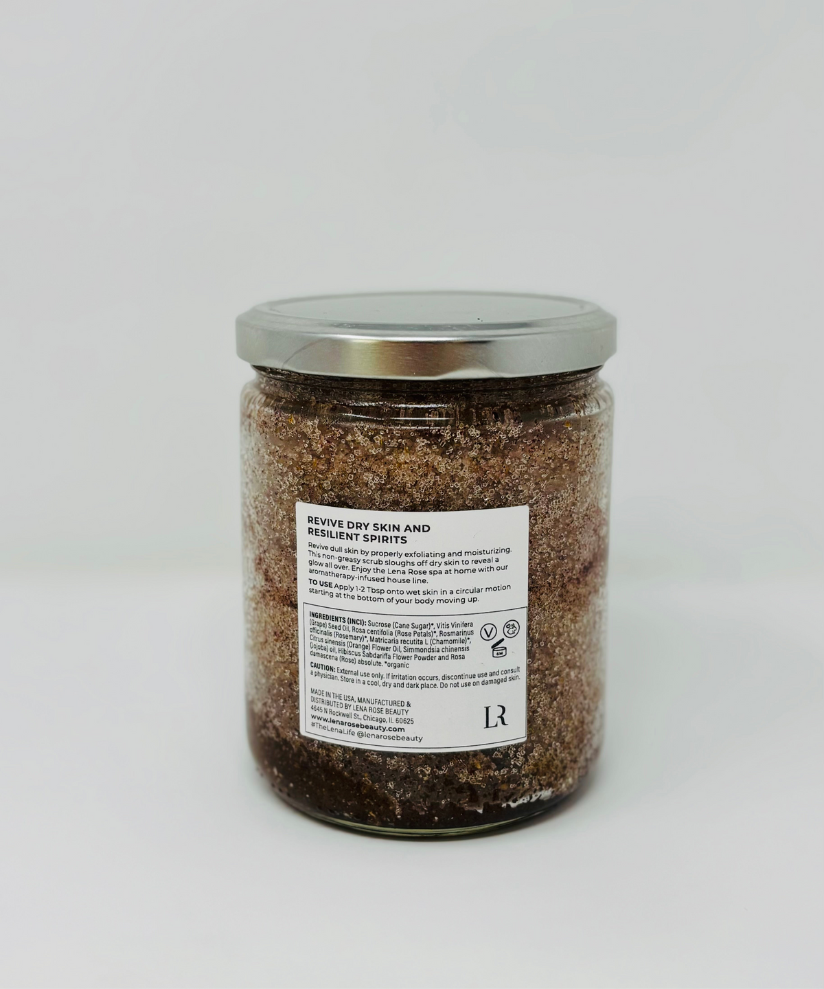 Hibiscus + Orange Body Scrub, alternate view