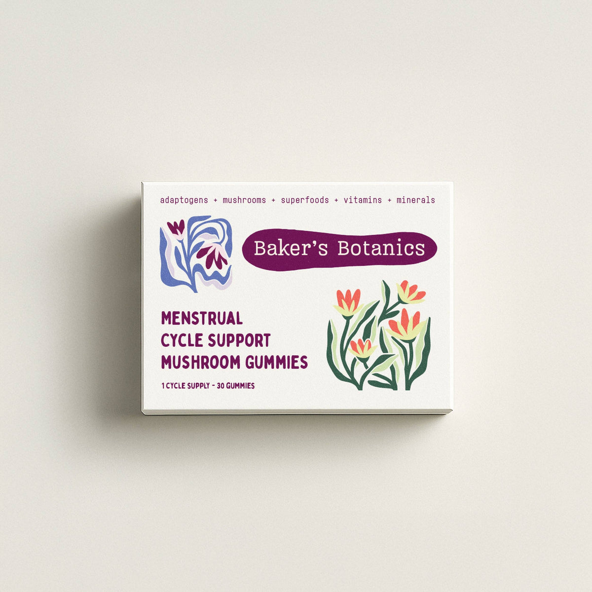 Menstrual Cycle Support Box by Baker's Botanics