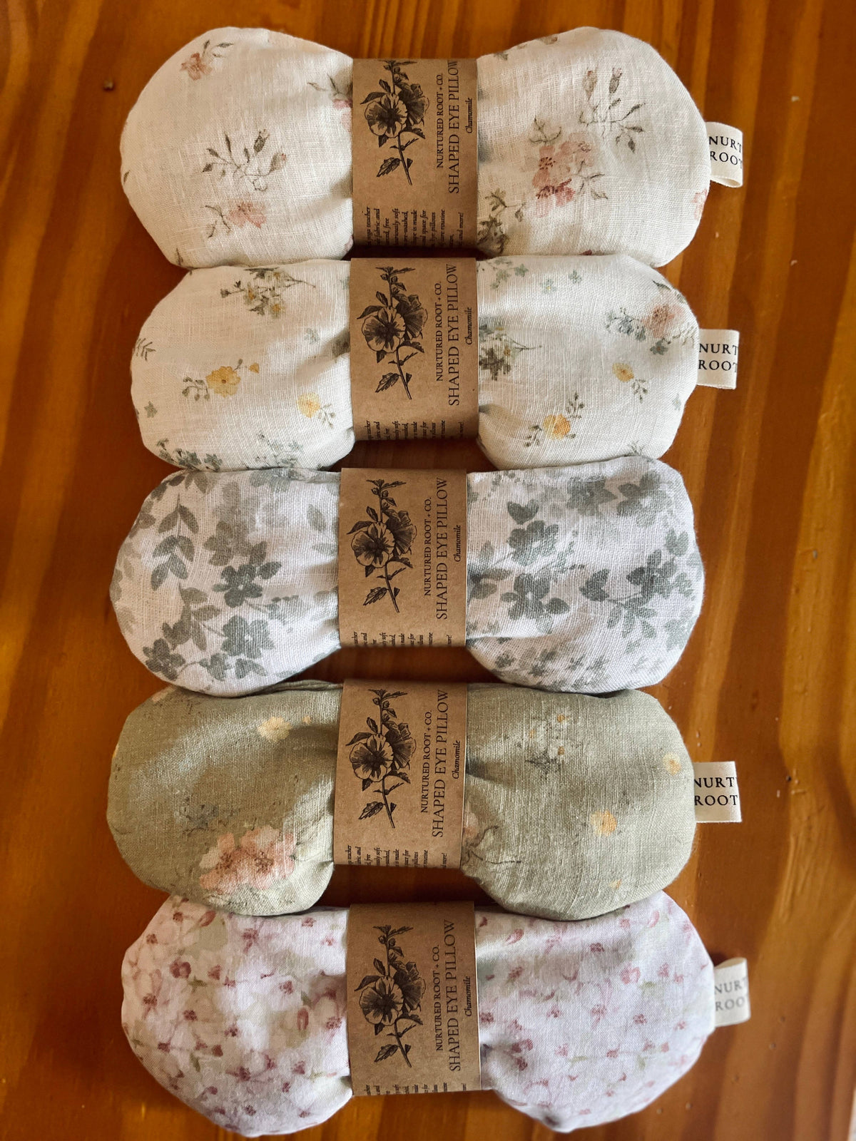 Organic Lavender and Rice Eye Pillow by Nurtured Root + Co.