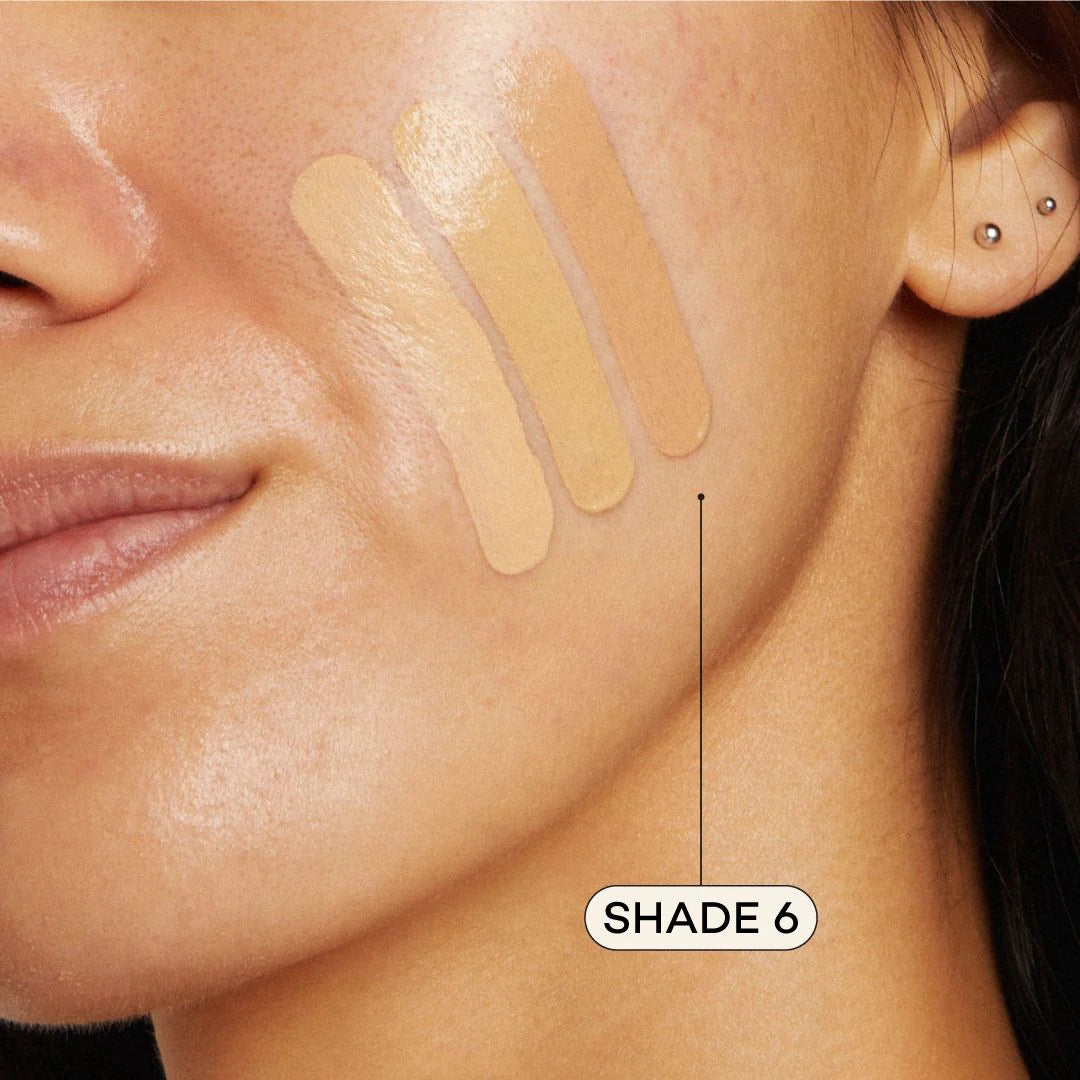 Fungdation Mushroom Foundation - Shade 6 by Axiology