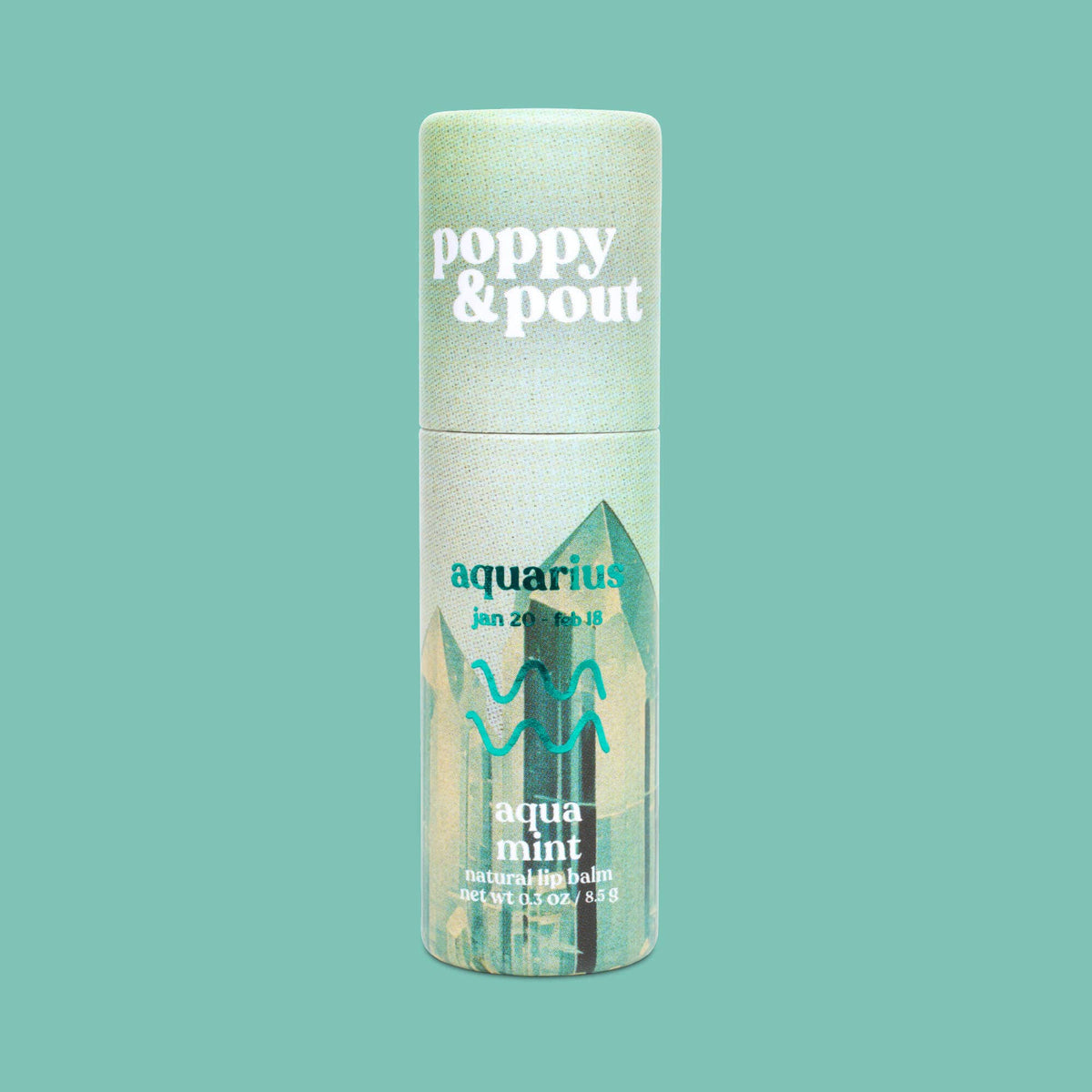 Aquarius Lip Balm by Poppy & Pout