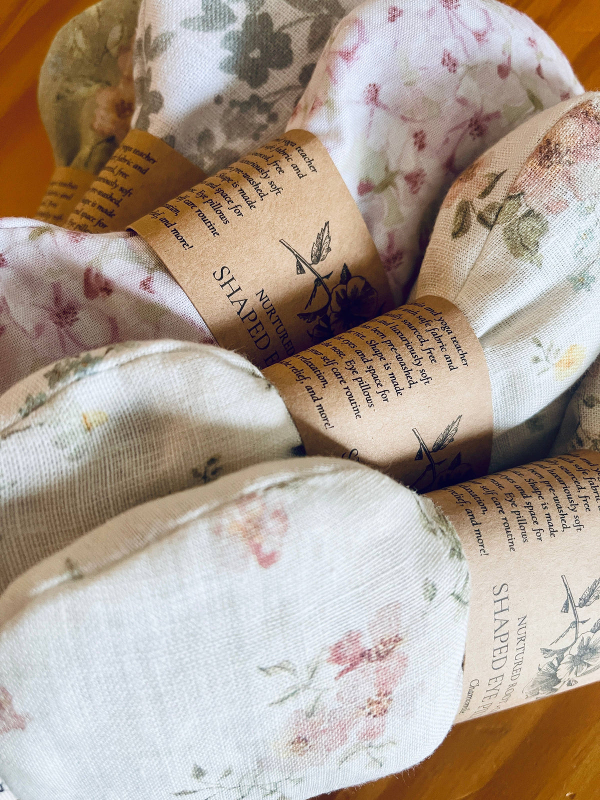 Organic Lavender and Rice Eye Pillow by Nurtured Root + Co.