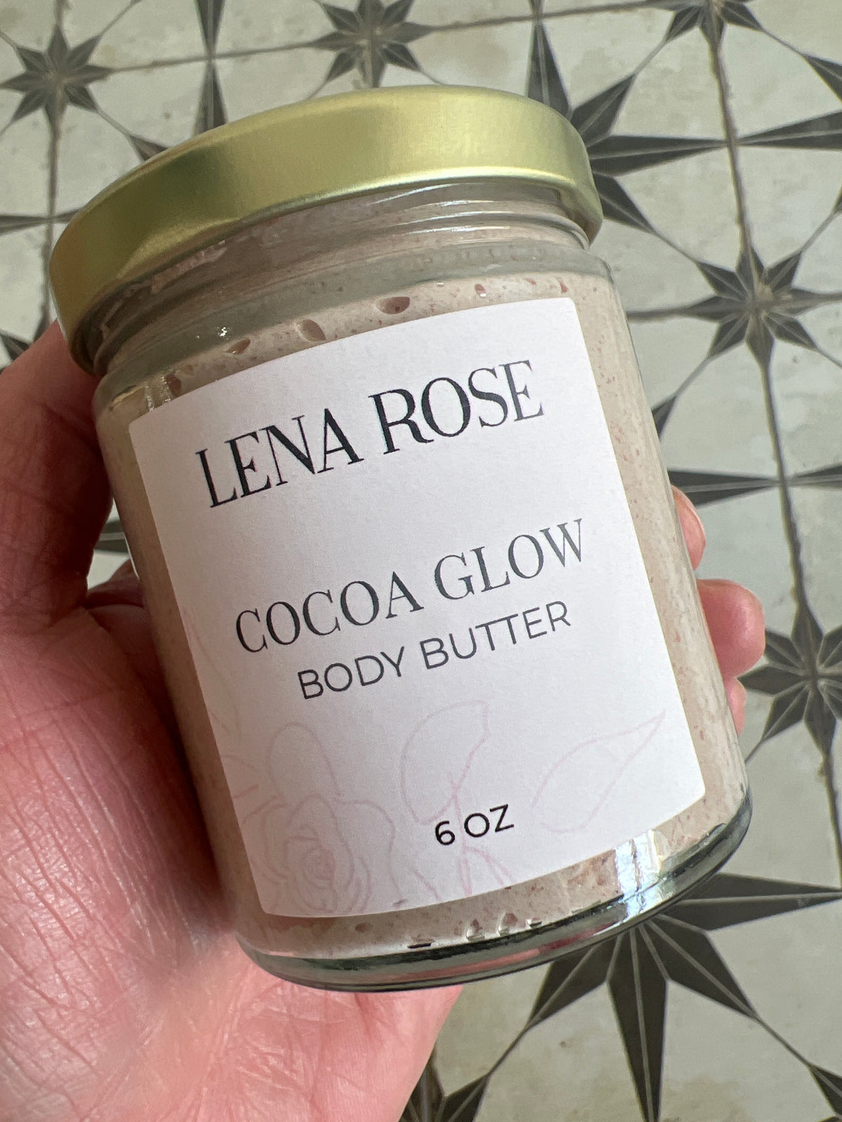 Cocoa Glow Body Butter from the Lena Rose House Line