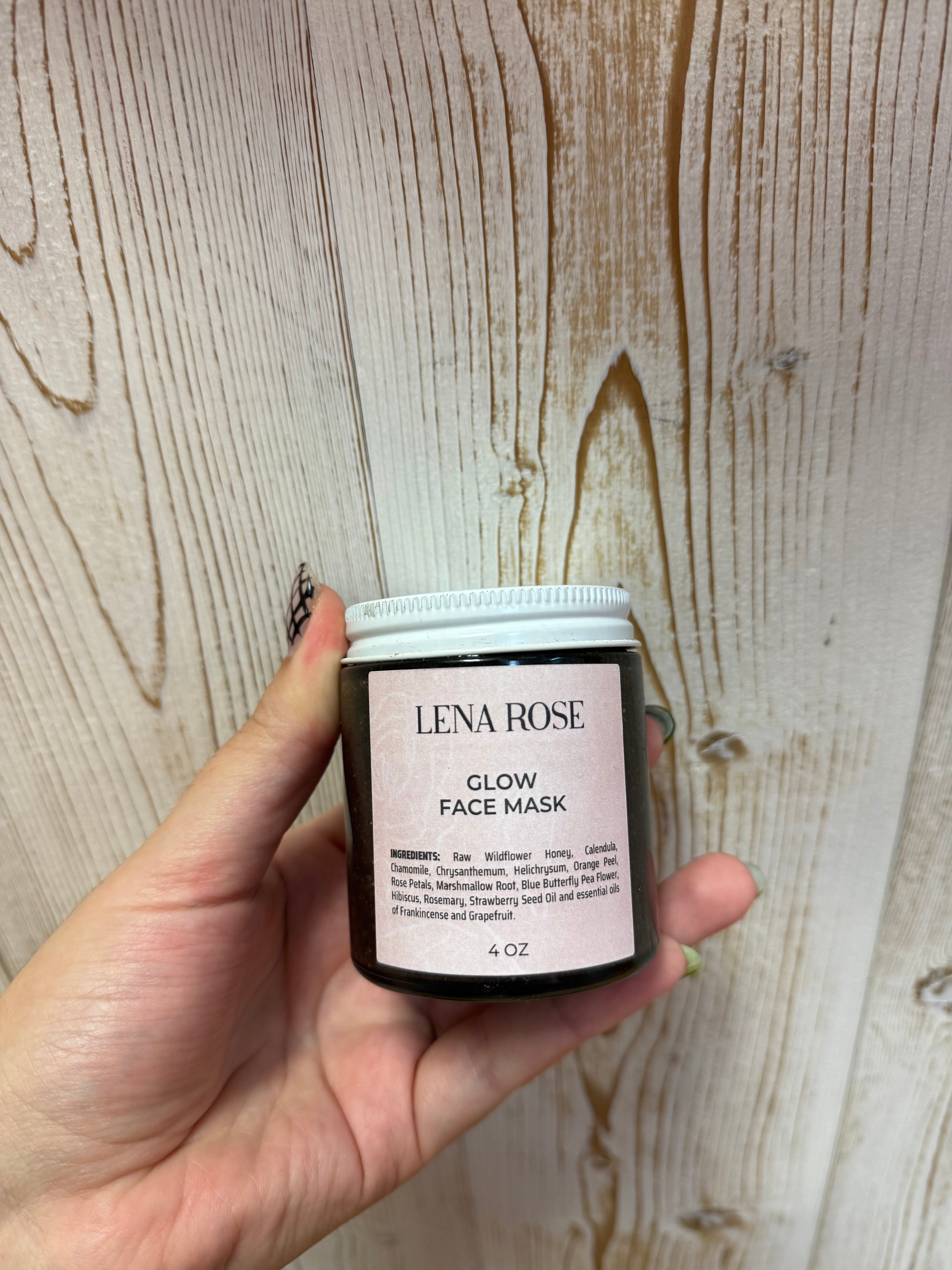Glow Mask from the Lena Rose House Line