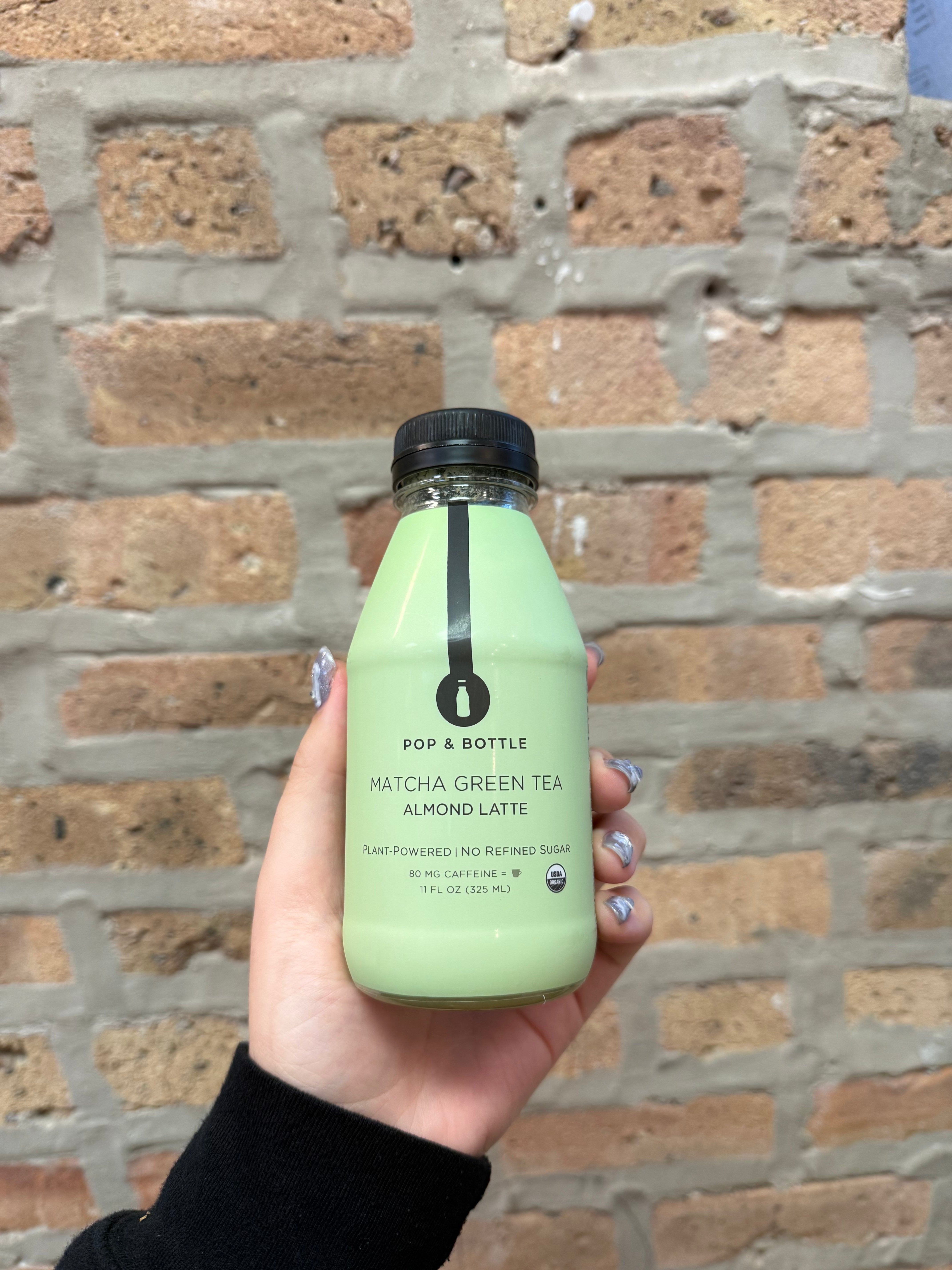 Pop & Bottle Matcha Green Tea Latte
