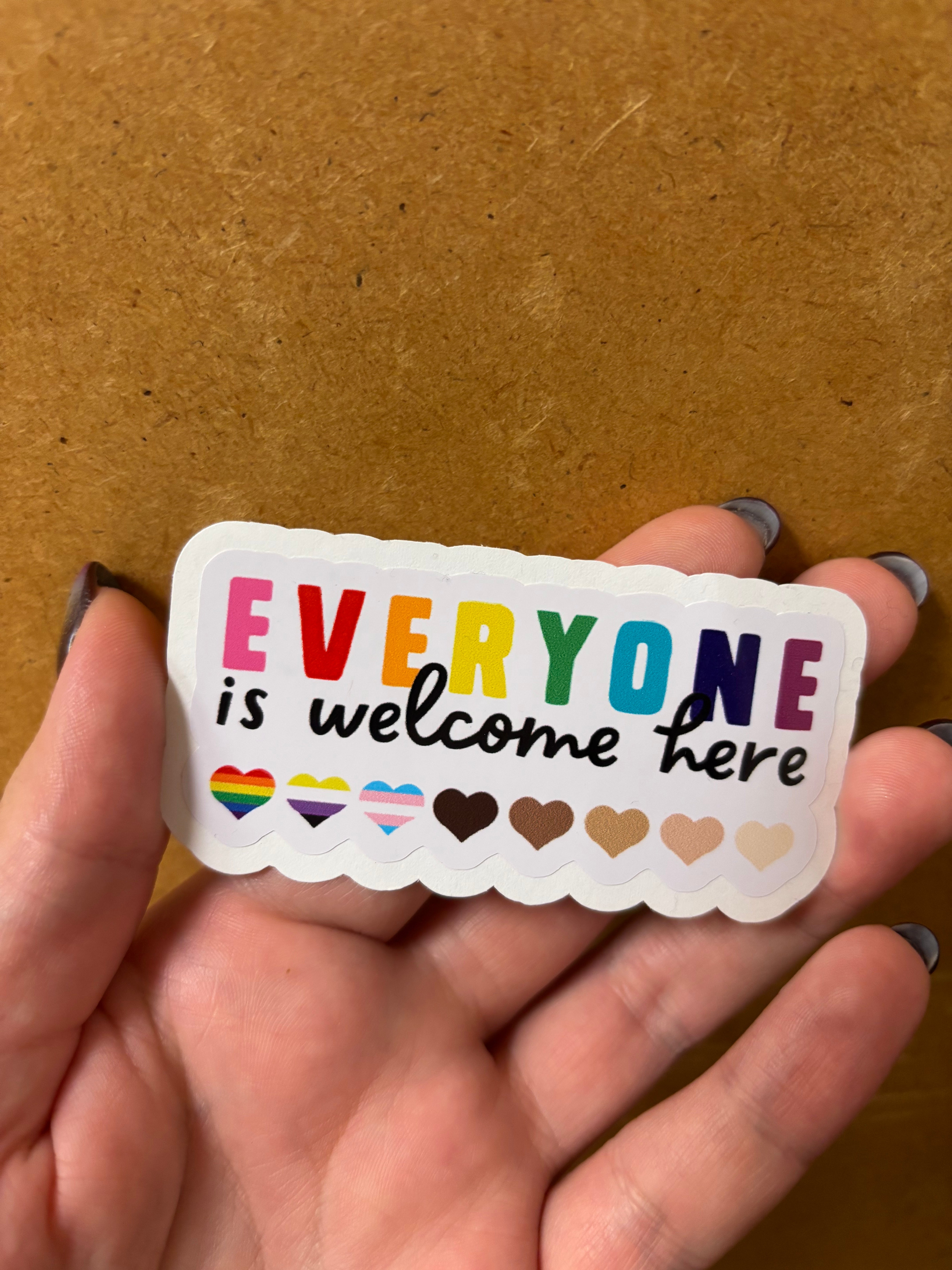 Everyone Sticker by Lena Rose