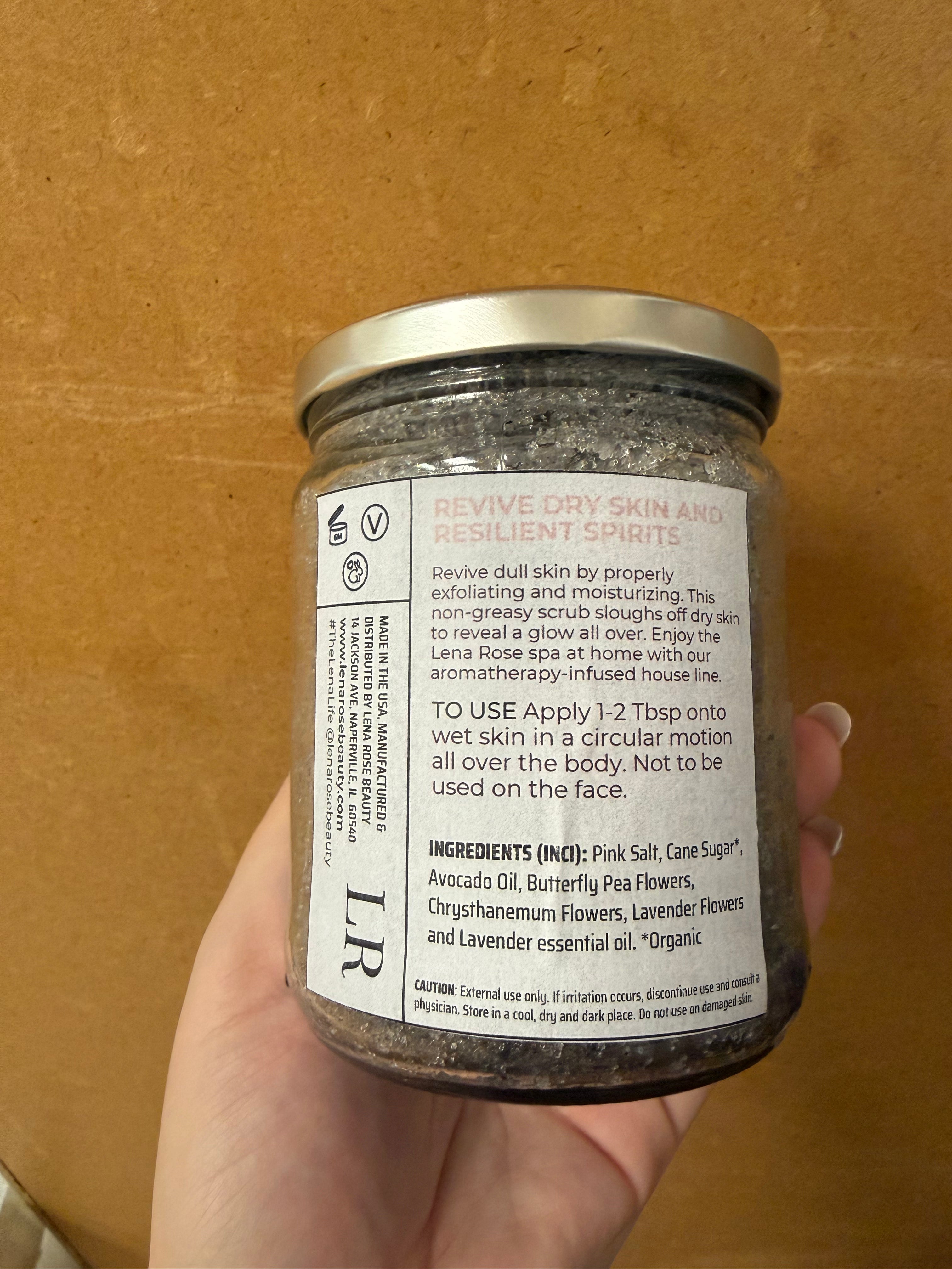 Dawn to Dusk Body Scrub by Lena Rose