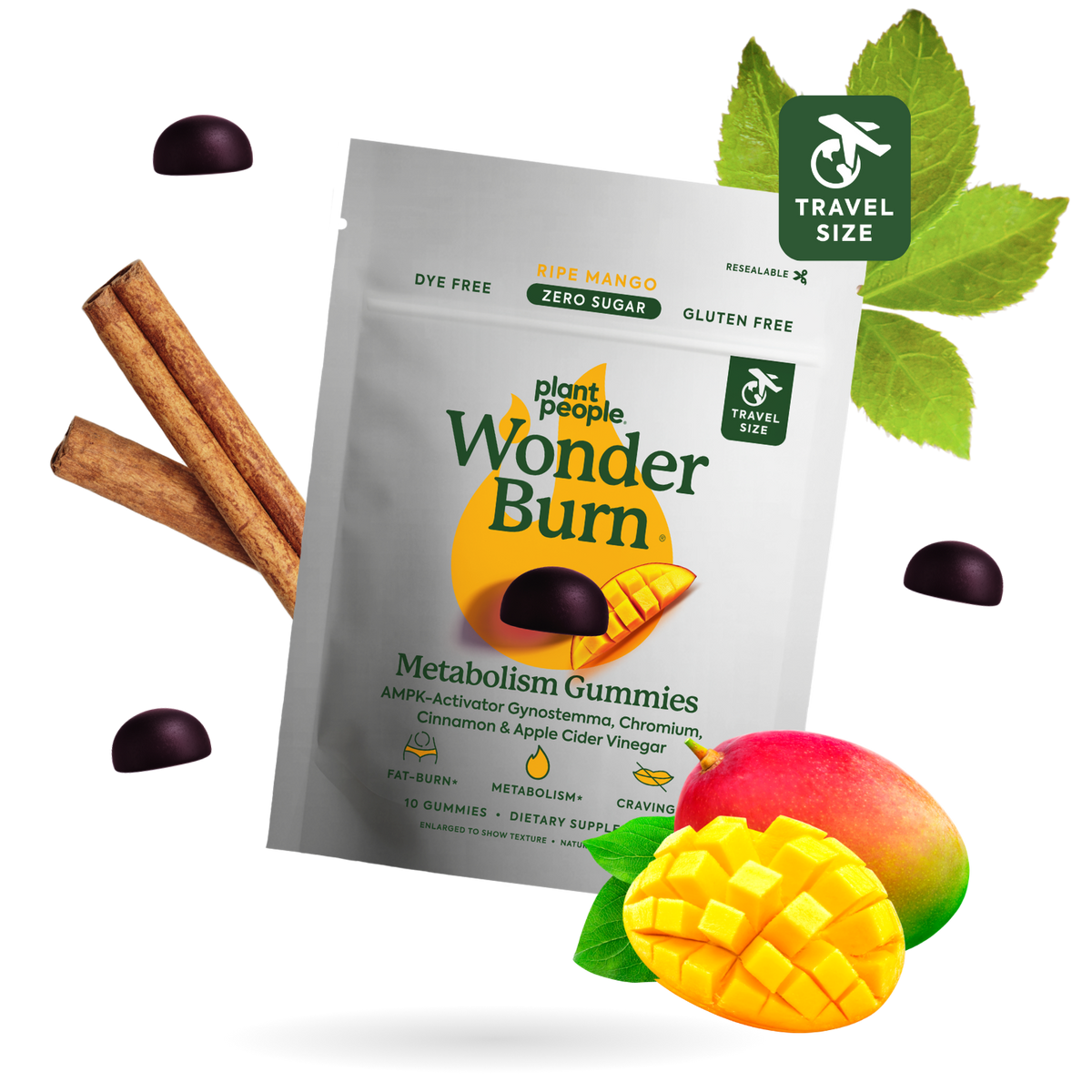 TRAVEL SIZE WonderBurn Gummies by Plant People