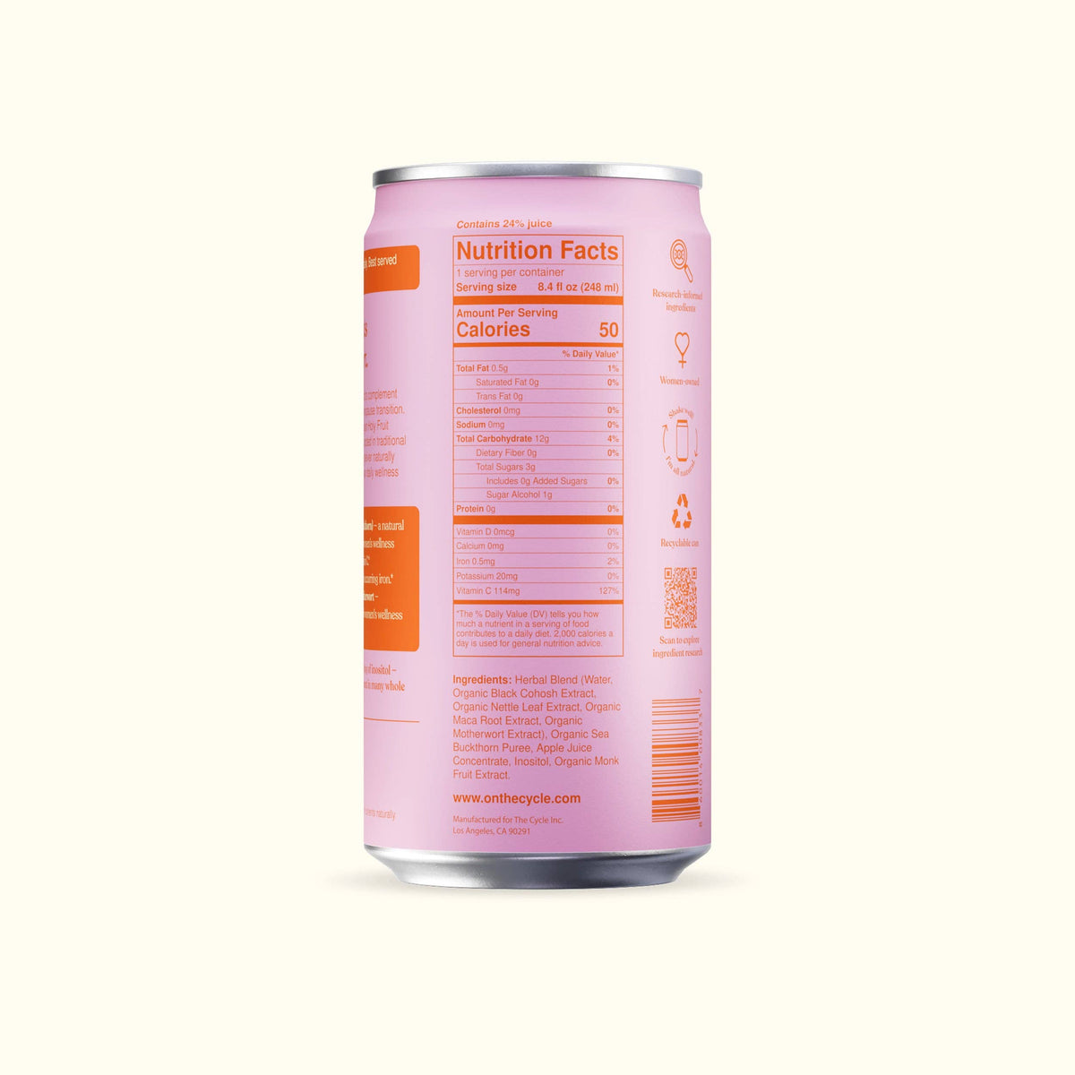 Peri Comfort Botanical Tonic by The Cycle