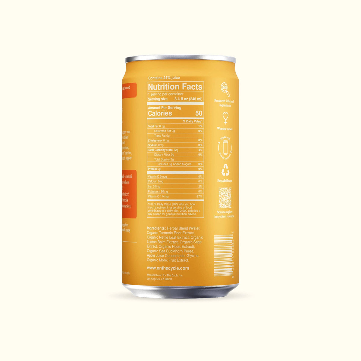 Meno Comfort Botanical Tonic by The Cycle