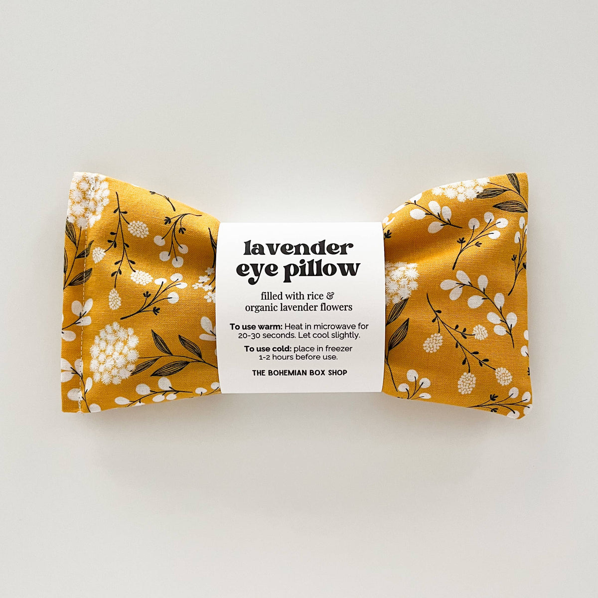 Lavender Eye Pillow - Woodland Cotton by The Bohemian Box Shop