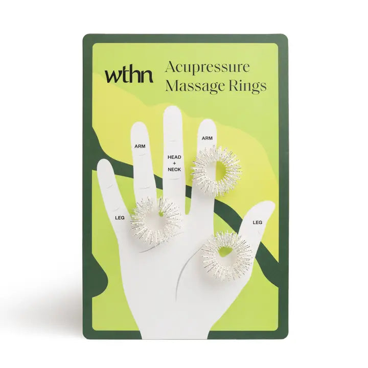 Acupressure Massage Rings, WTHN massage rings