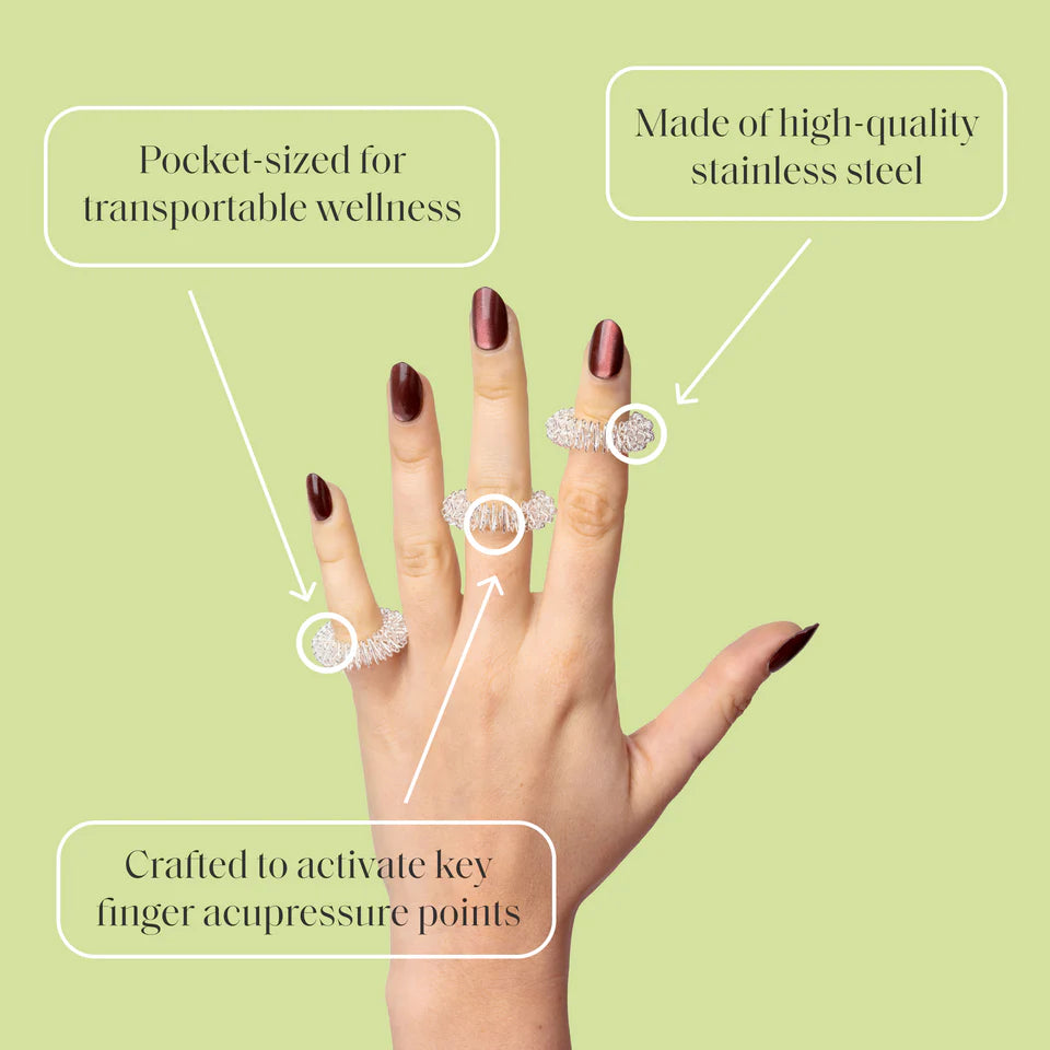 Acupressure Massage Rings by WTHN