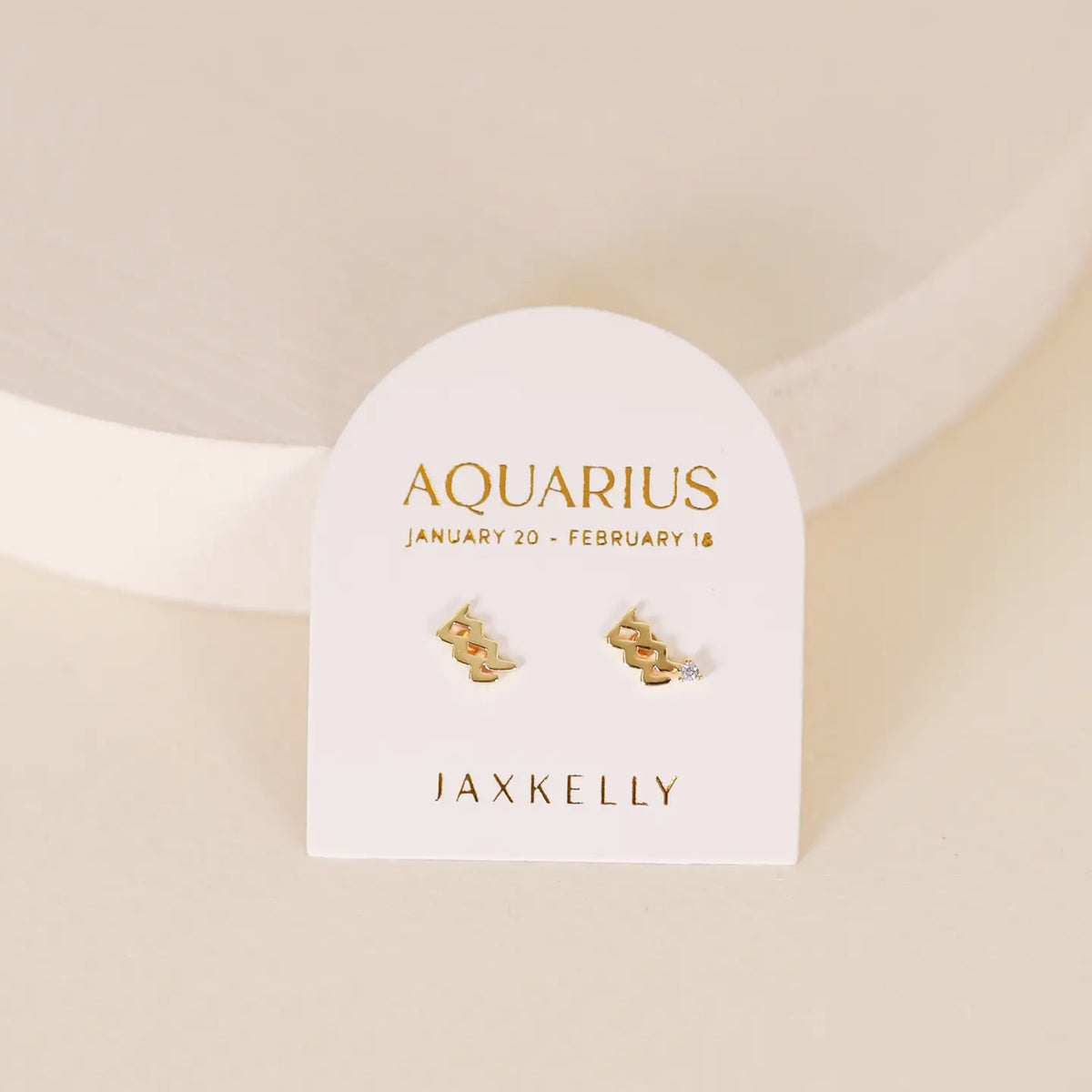 Aquarius Gold Earrings by JaxKelly