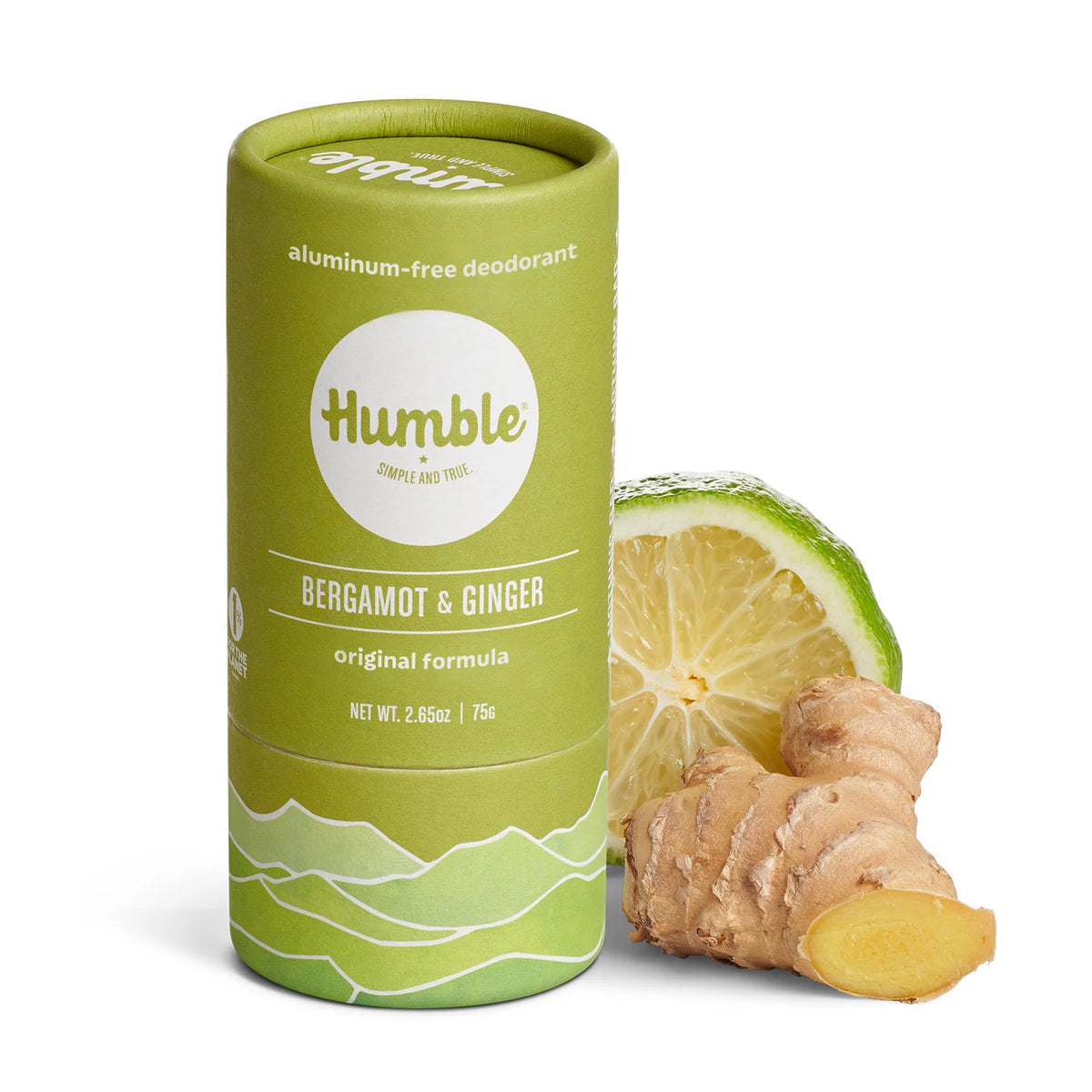 Bergamot & Ginger Natural Deodorant, a Humble deodorant