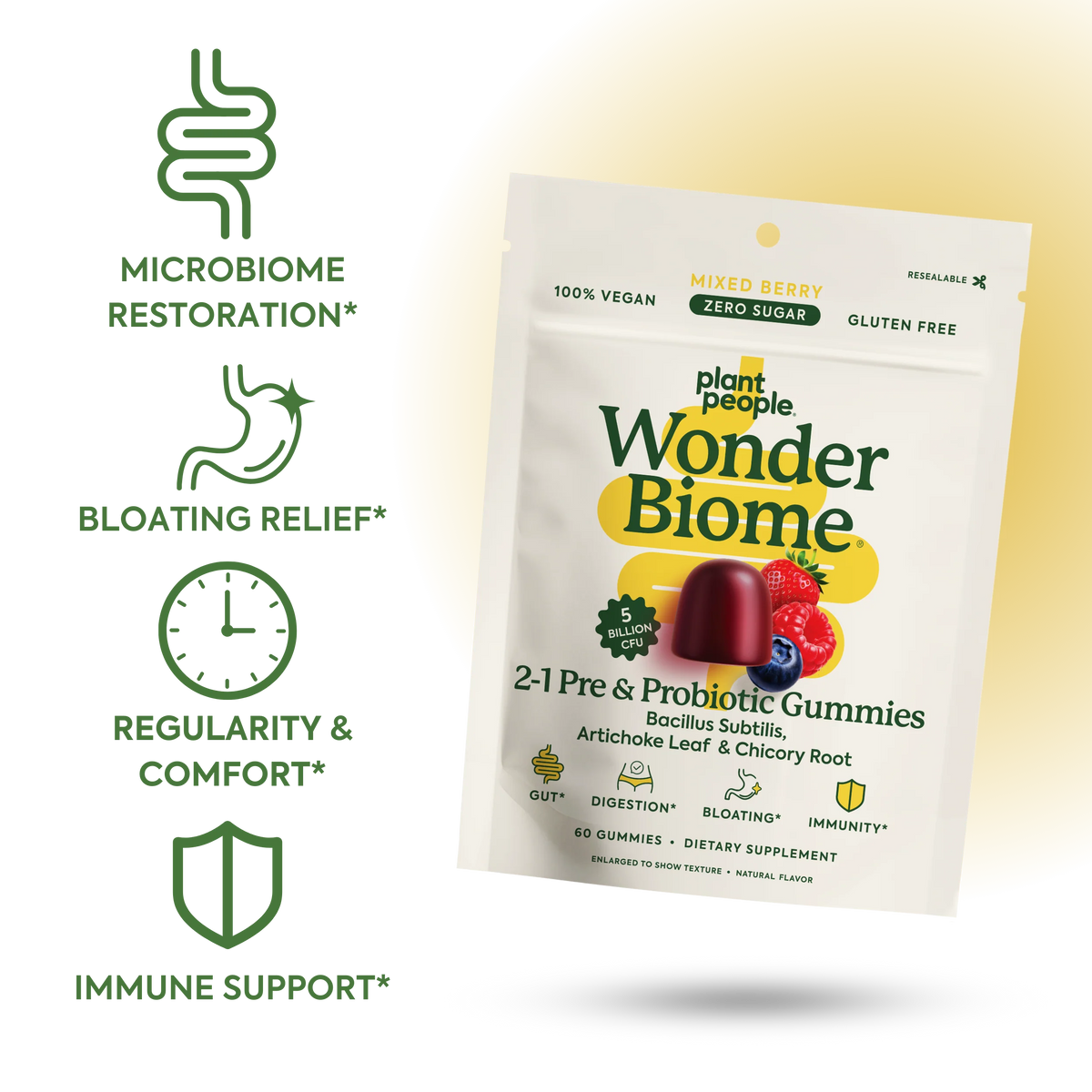 WonderBiome Gummies by Plant People