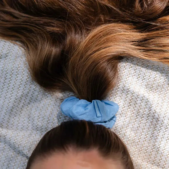 Plastic-Free Scrunchies - True Blue by Kooshoo