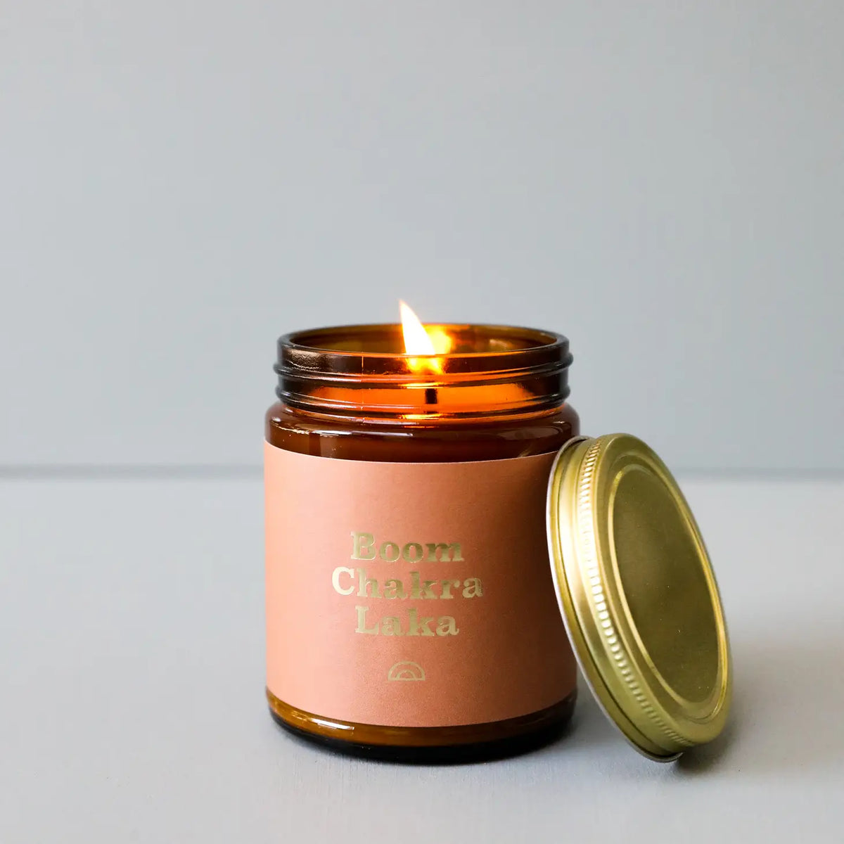 Mantra Candle - Boom Chakra Laka by JaxKelly