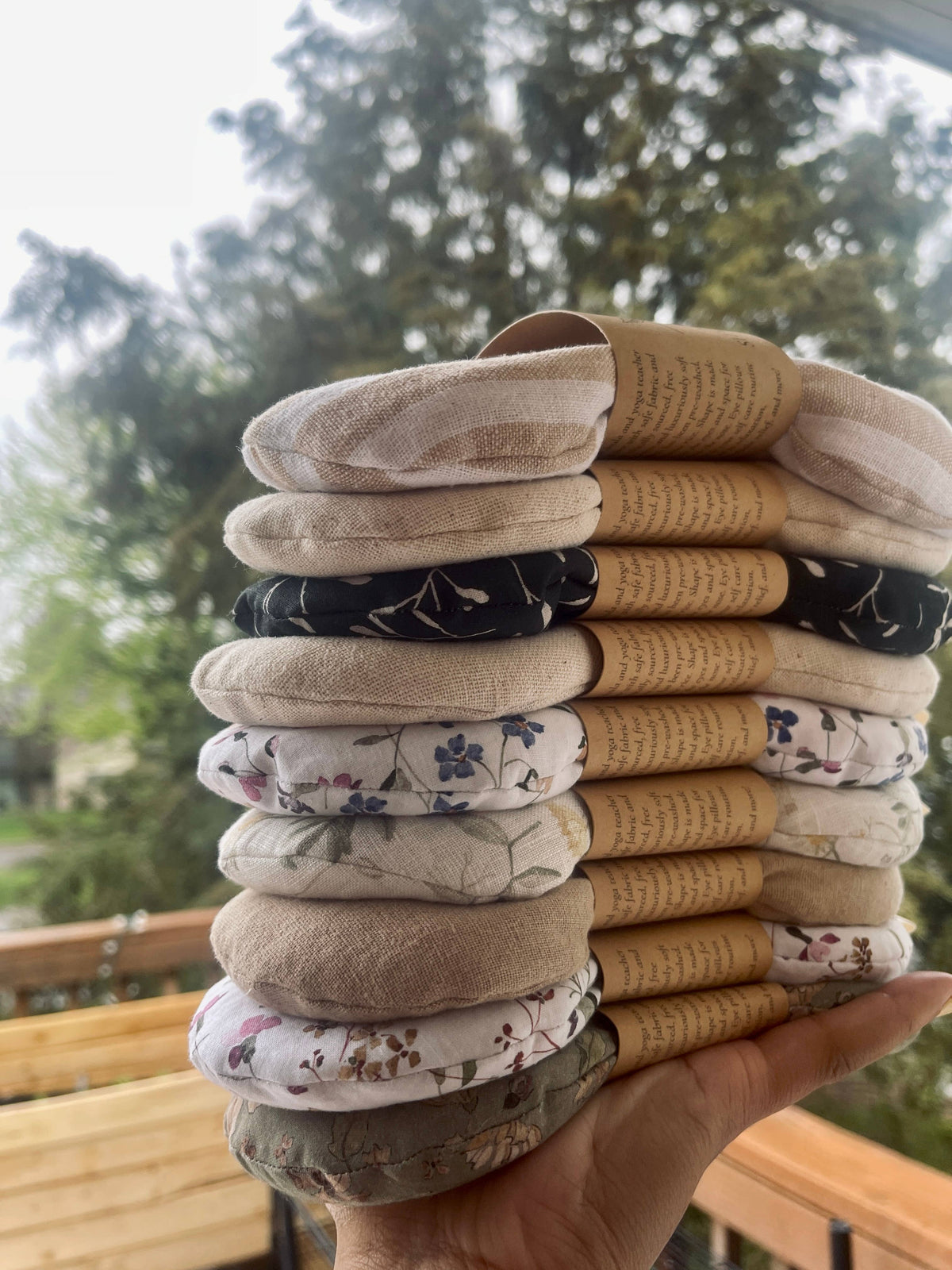 Organic Lavender and Rice Eye Pillow by Nurtured Root + Co.