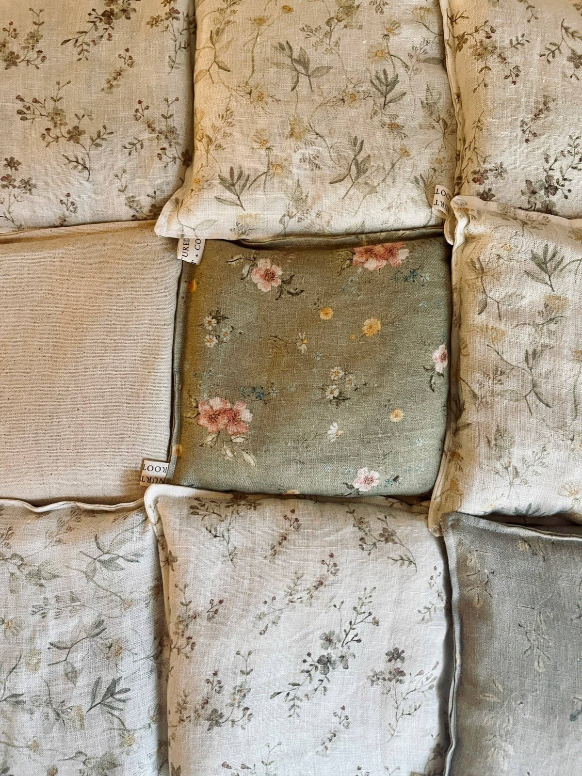 Organic Lavender and Rice Heating Pad by Nurtured Root + Co.