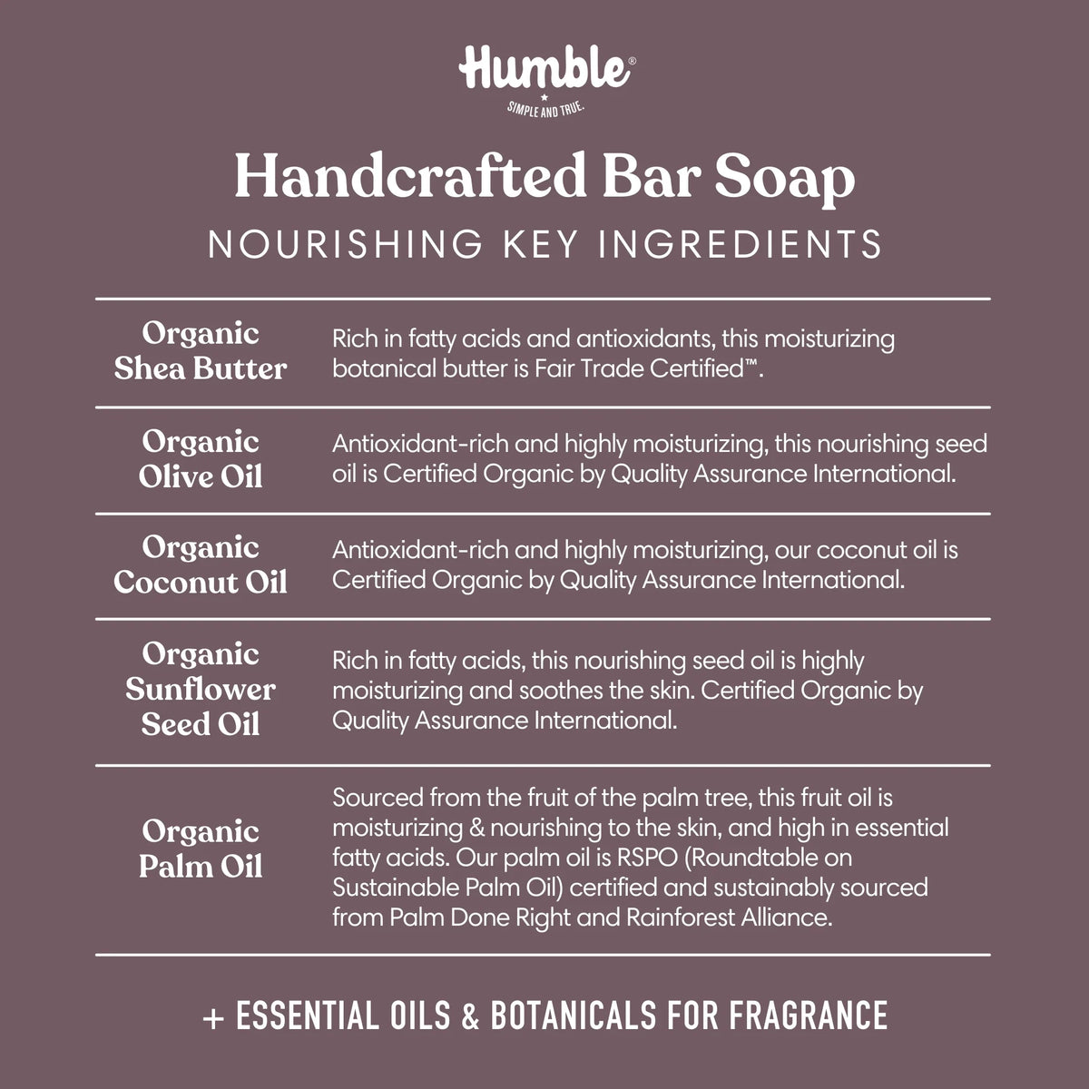 Patchouli and Copal Soap by Humble