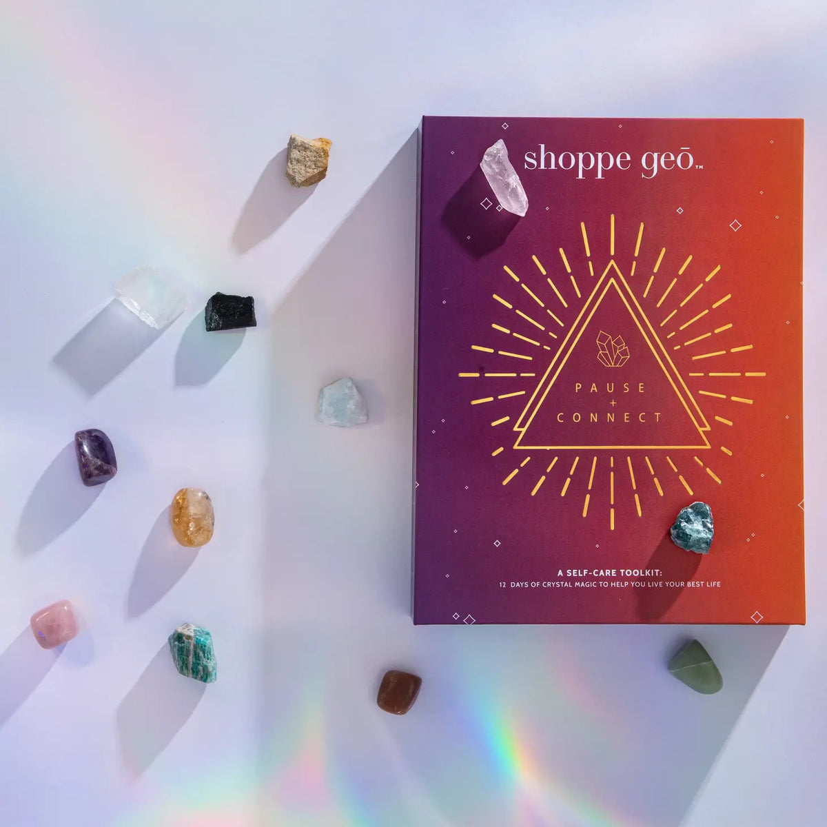 12 Day Self-Care Crystal Toolkit, a GeoCentral toolkit