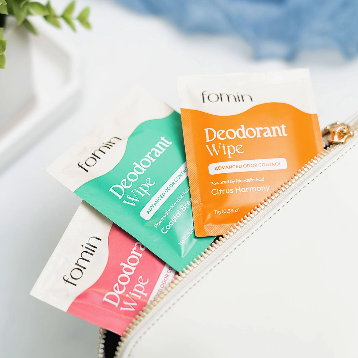 Fomin - Deodorant Wipes Variety Pack