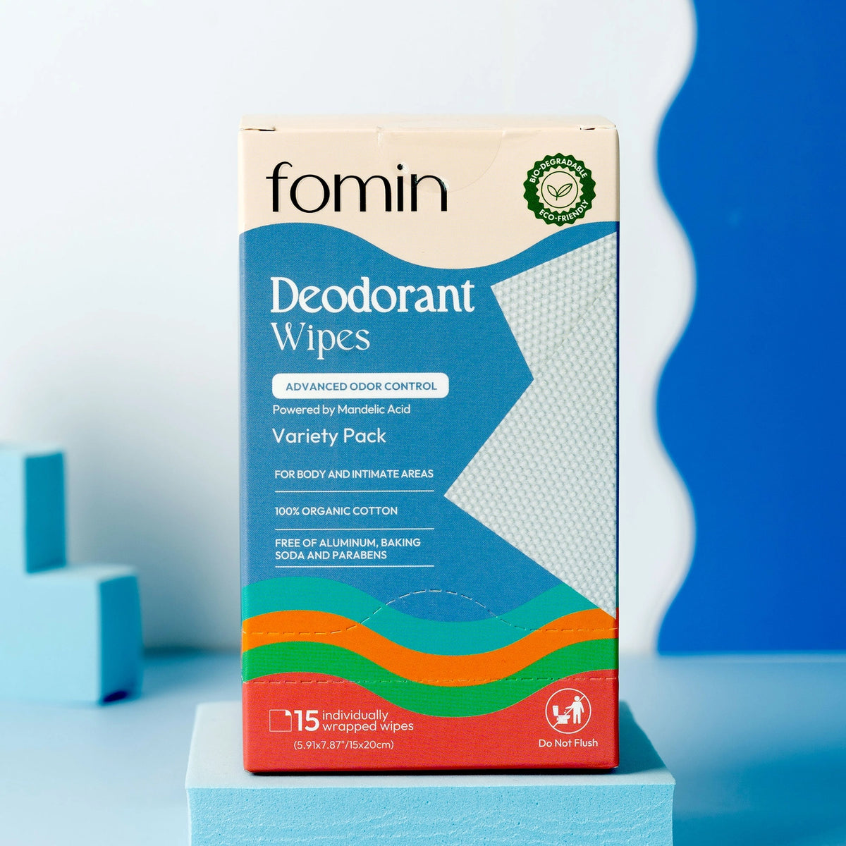 Fomin - Deodorant Wipes Variety Pack