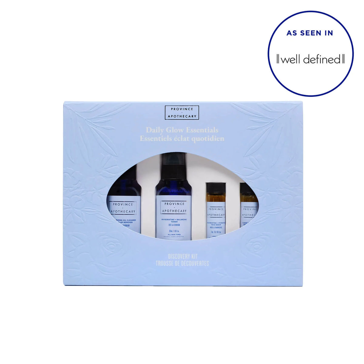 Daily Glow Essentials Discovery Kit, a Province Apothecary discovery kit