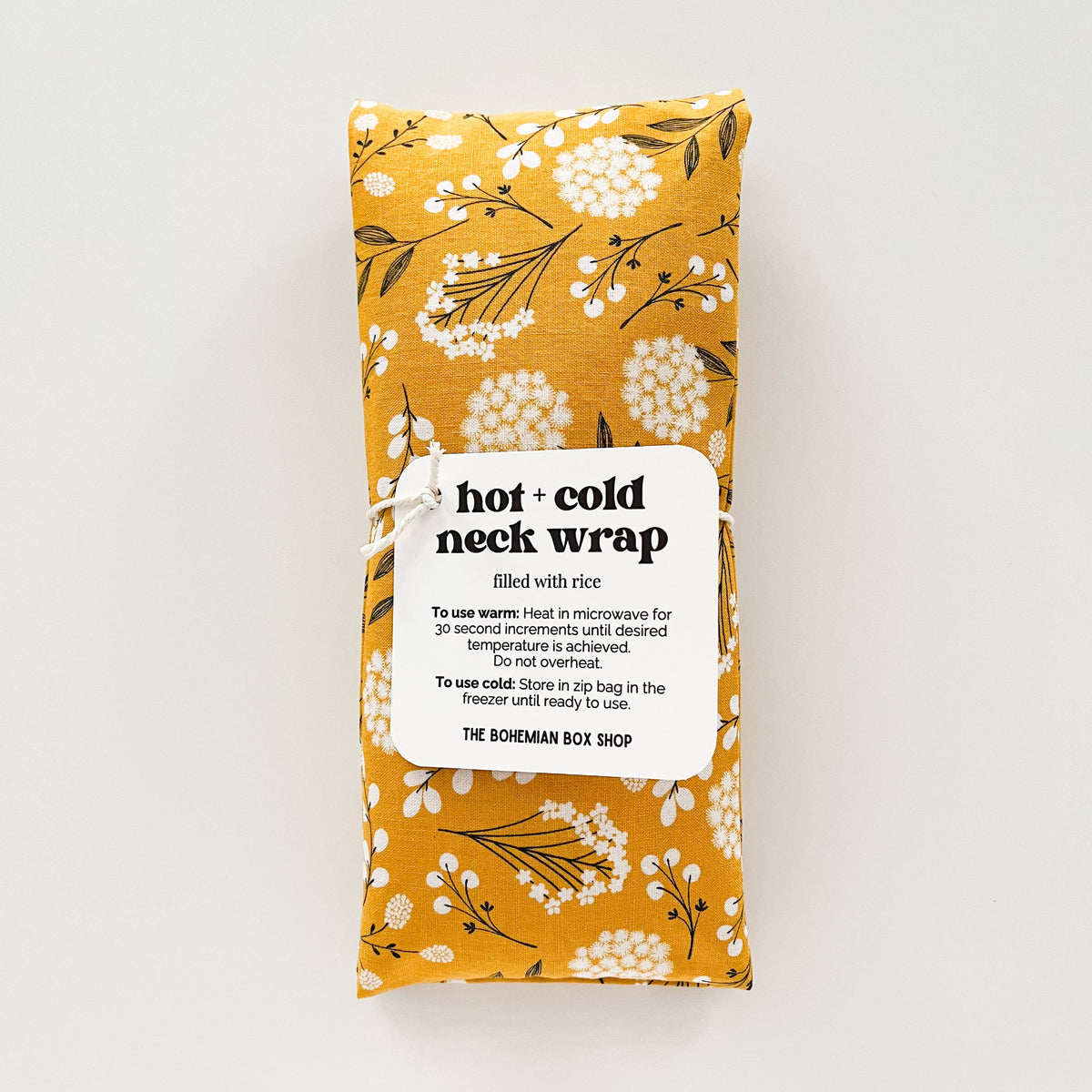 Hot & Cold Therapy Neck Wrap - Woodland Cotton by The Bohemian Box Shop