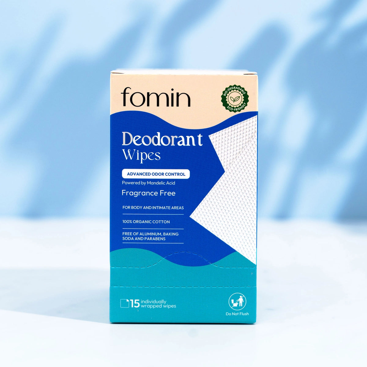 Fomin - Deodorant Wipes Fragrance Free