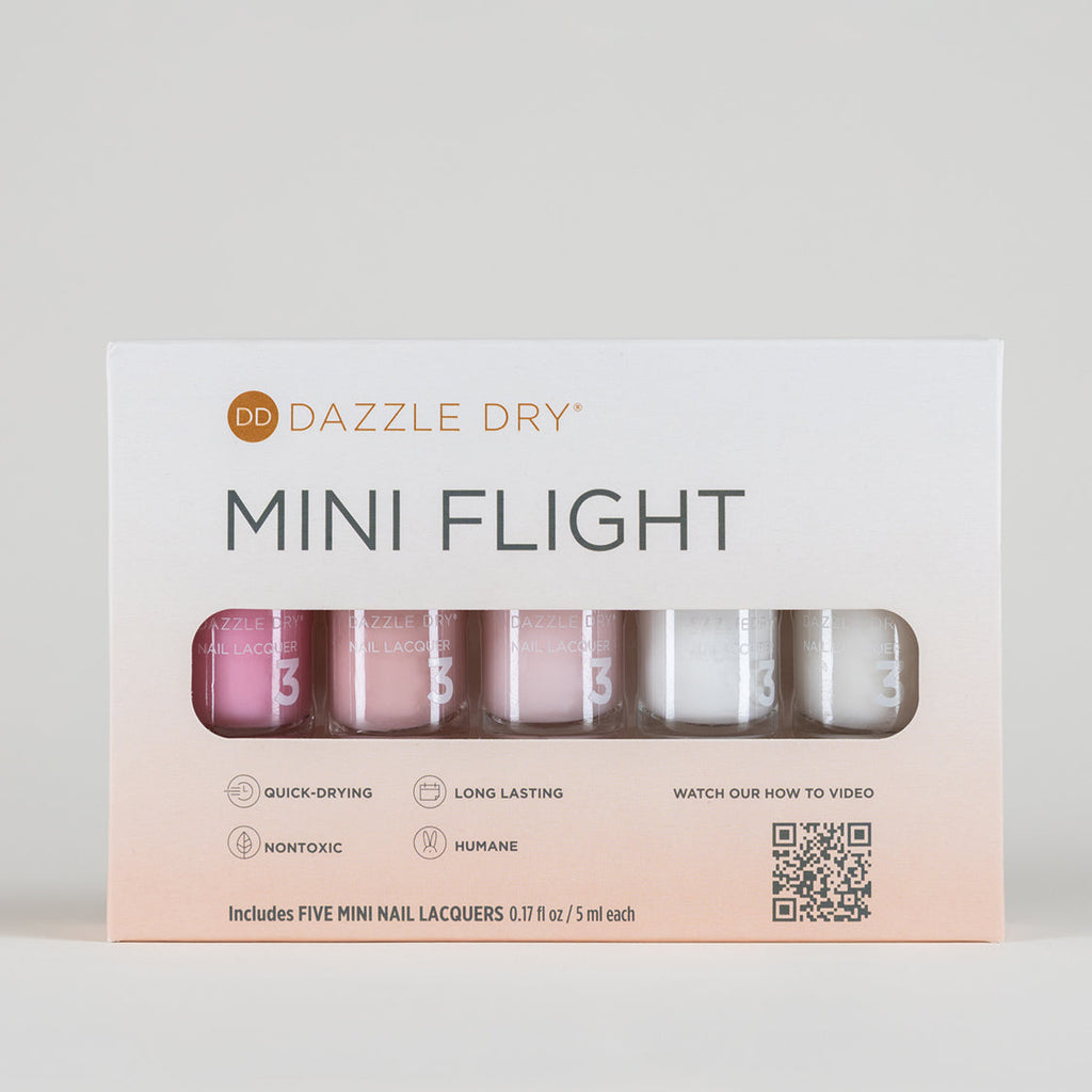 Dazzle Dry Mini Flight - French Manicure