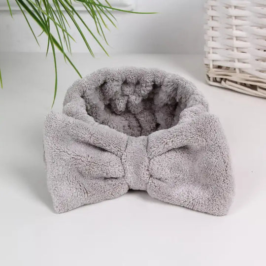 Gray Spa Headband
