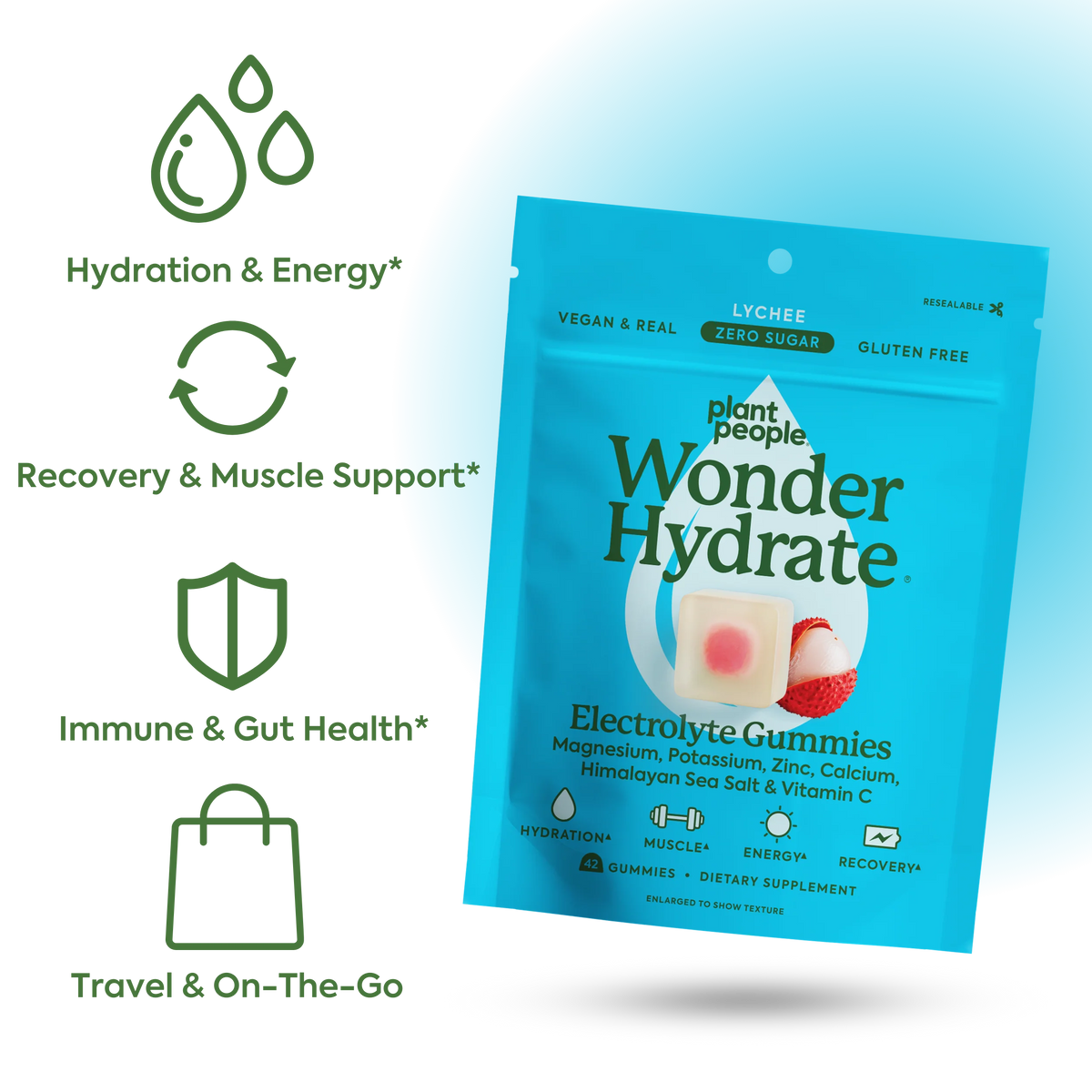 WonderHydrate Gummies by Plant People
