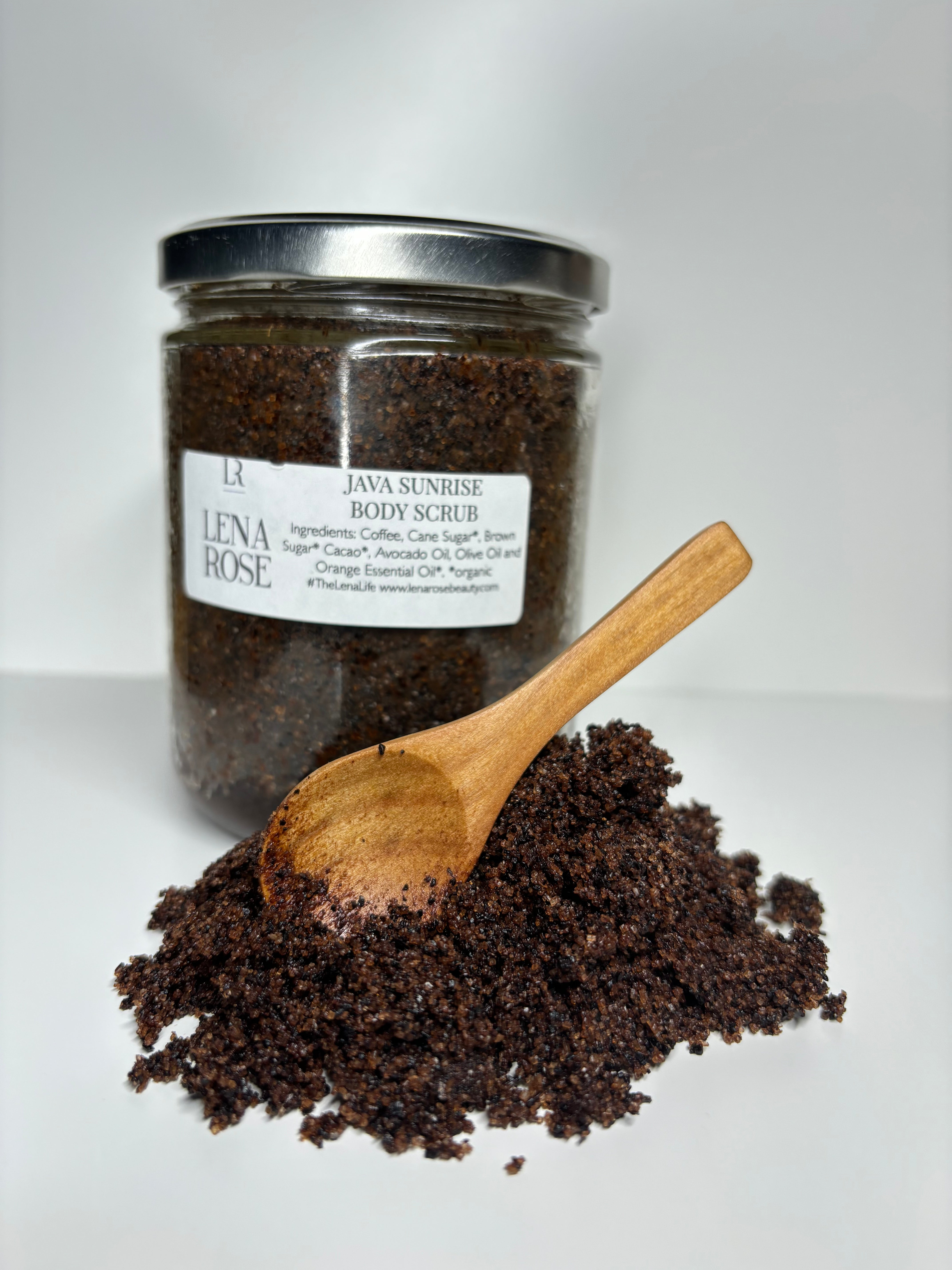 Java Sunrise House Body Scrub - 16oz from the Lena Rose House Line