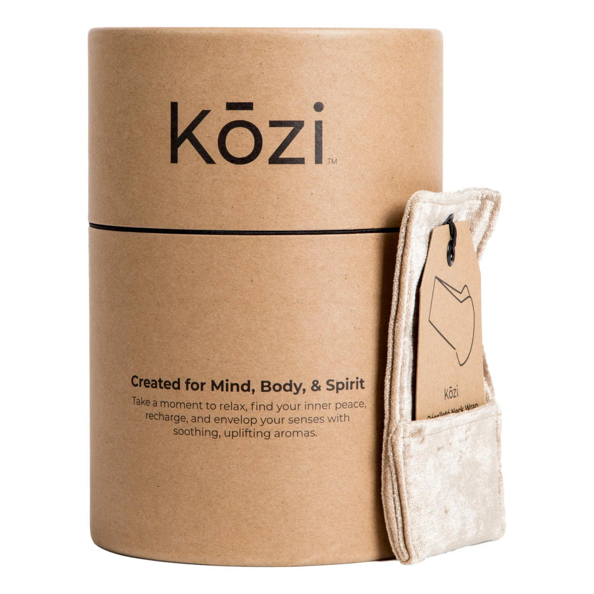 Decollete Wrap - Jute Velour by Kozi