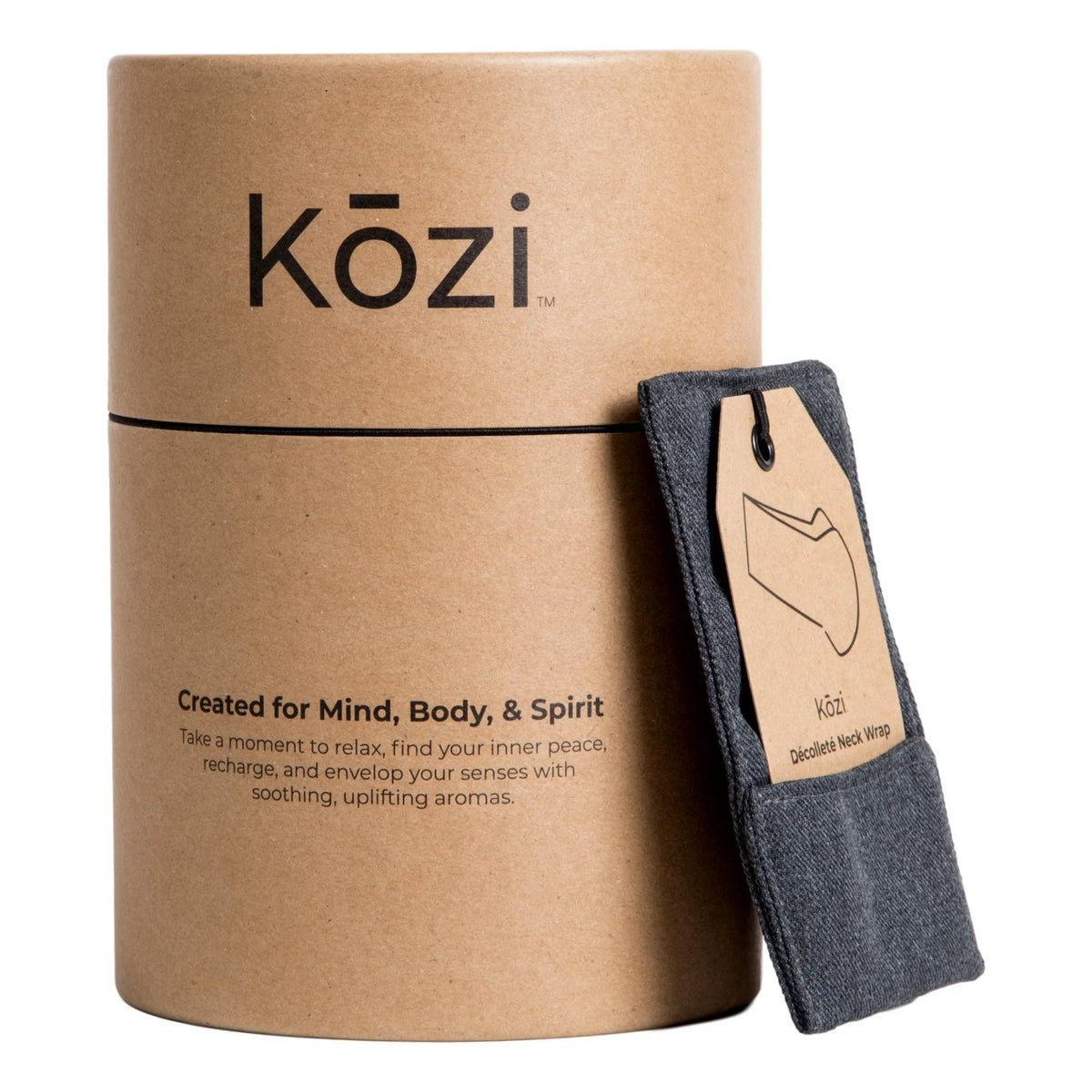 Decollete Wrap - Kohl Twill by Kozi