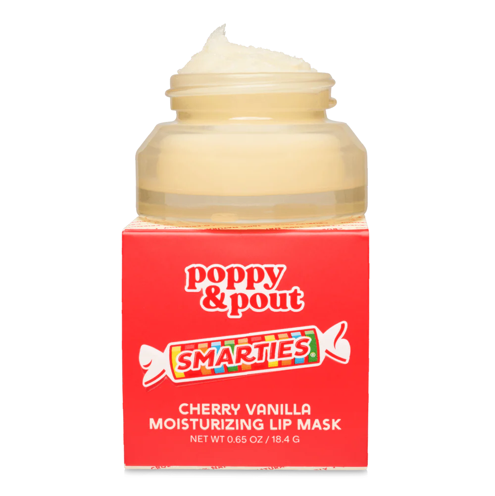 Overnight Lip Mask Smarties™ Cherry Vanilla by Poppy and Pout