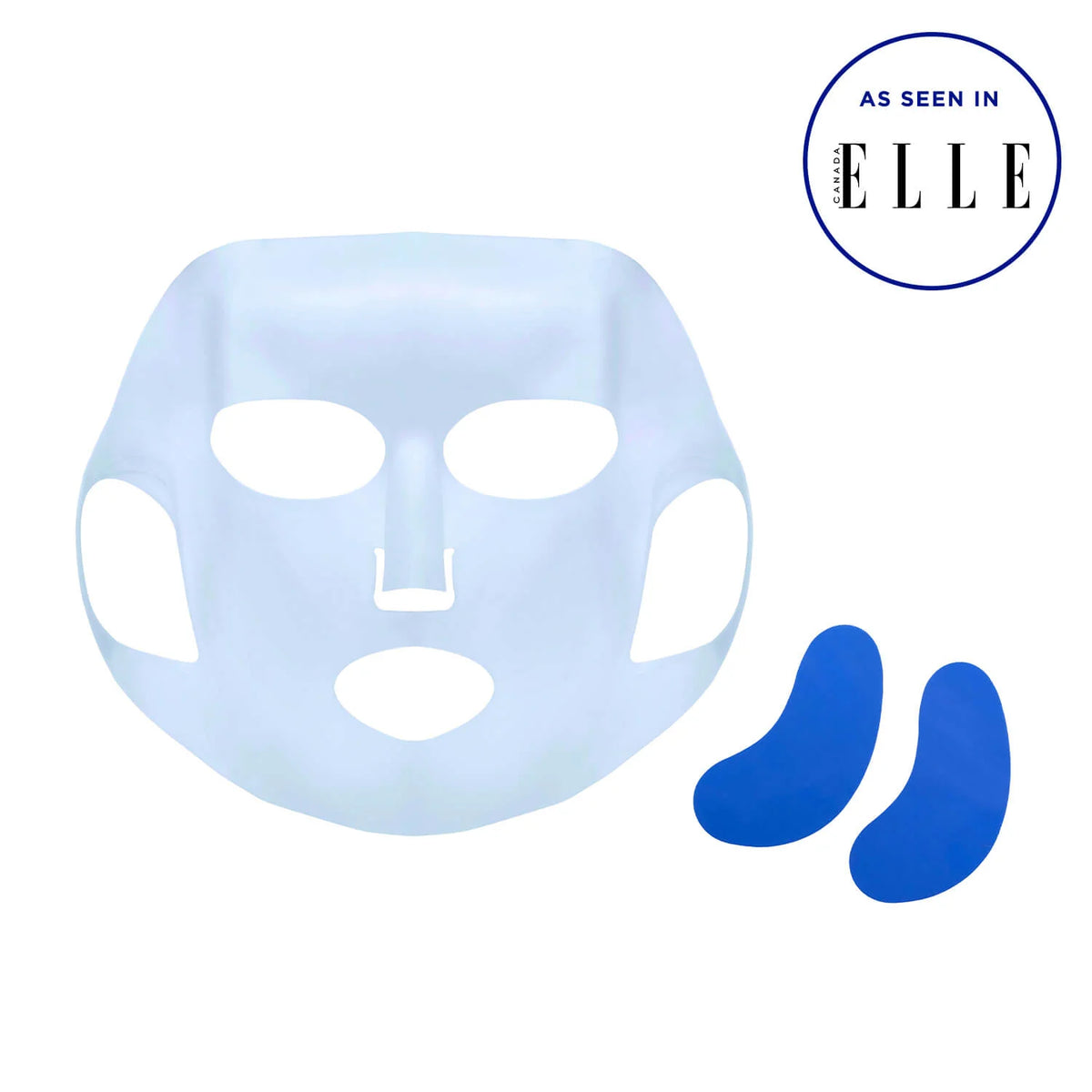 Reusable Silicone Sheet Mask Set for Face + Eyes by Province Apothecary