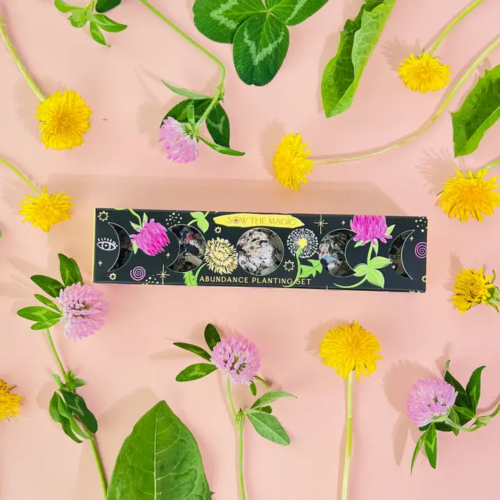 Moon Phase Abundance Seed Ball Planting Set by Sow the Magic