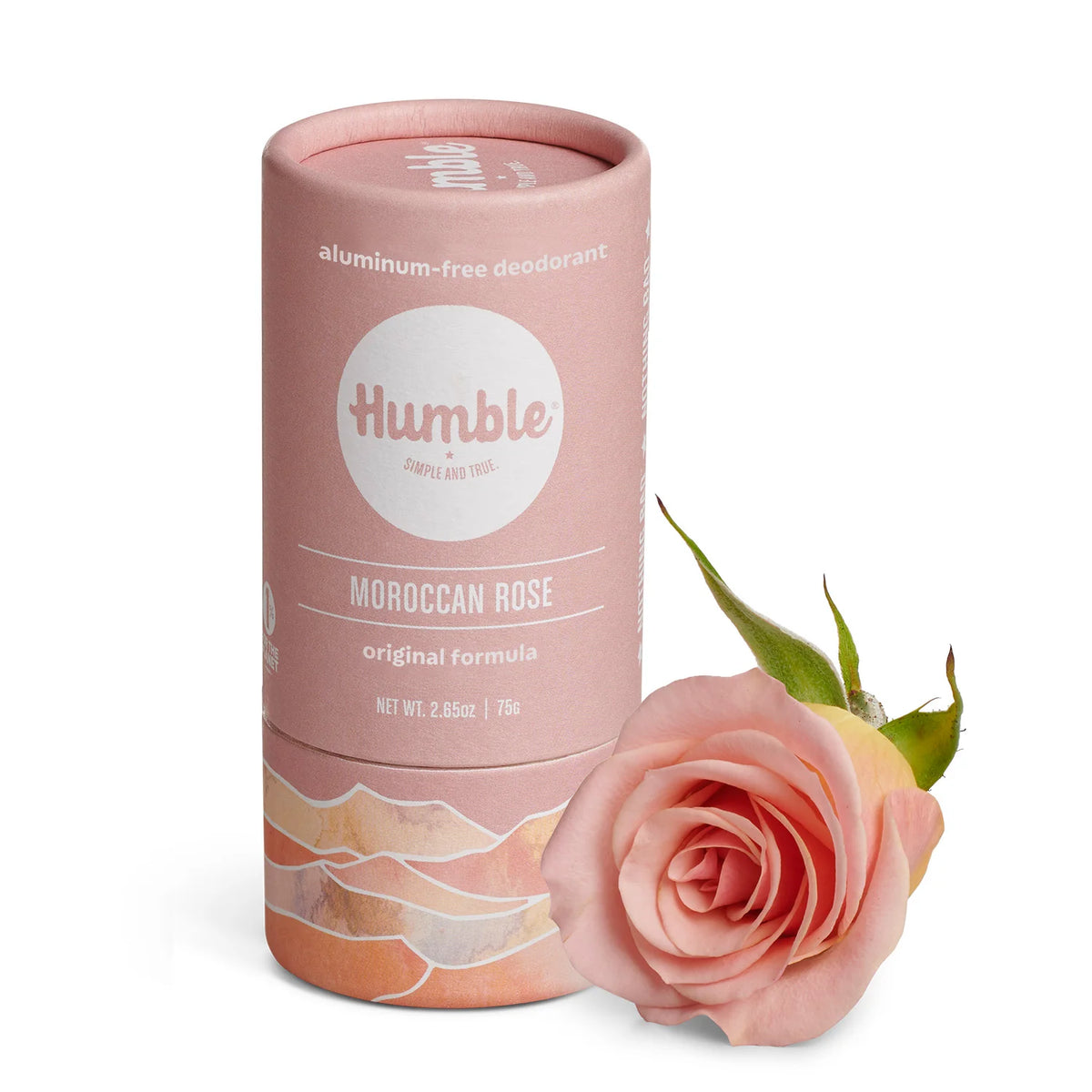 Moroccan Rose Natural Deodorant by Humble