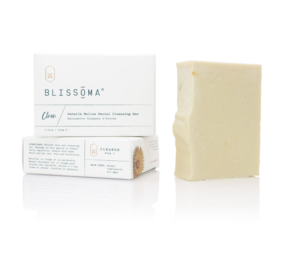 Clean - Oatmilk Mellow Facial Cleansing Bar by Blissoma