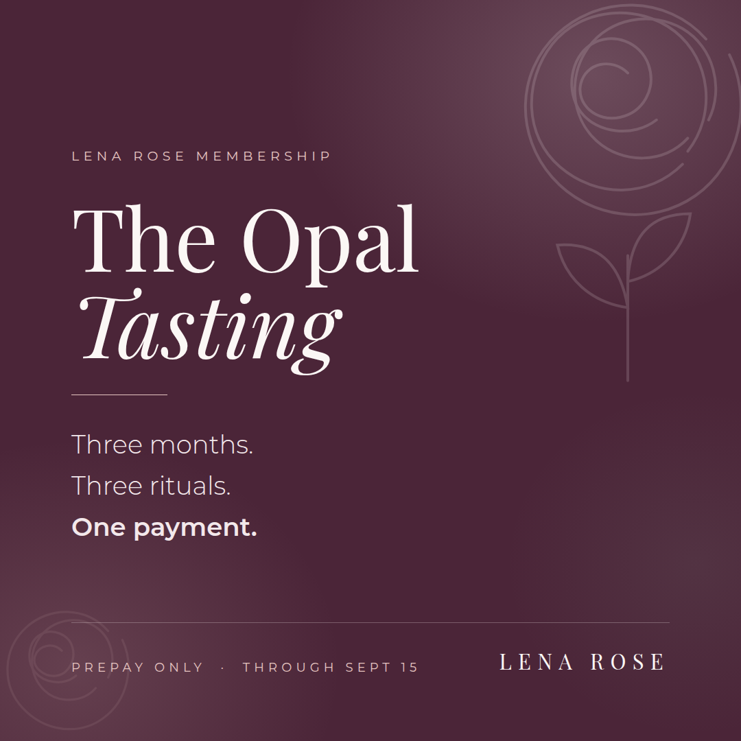 The Opal Tasting